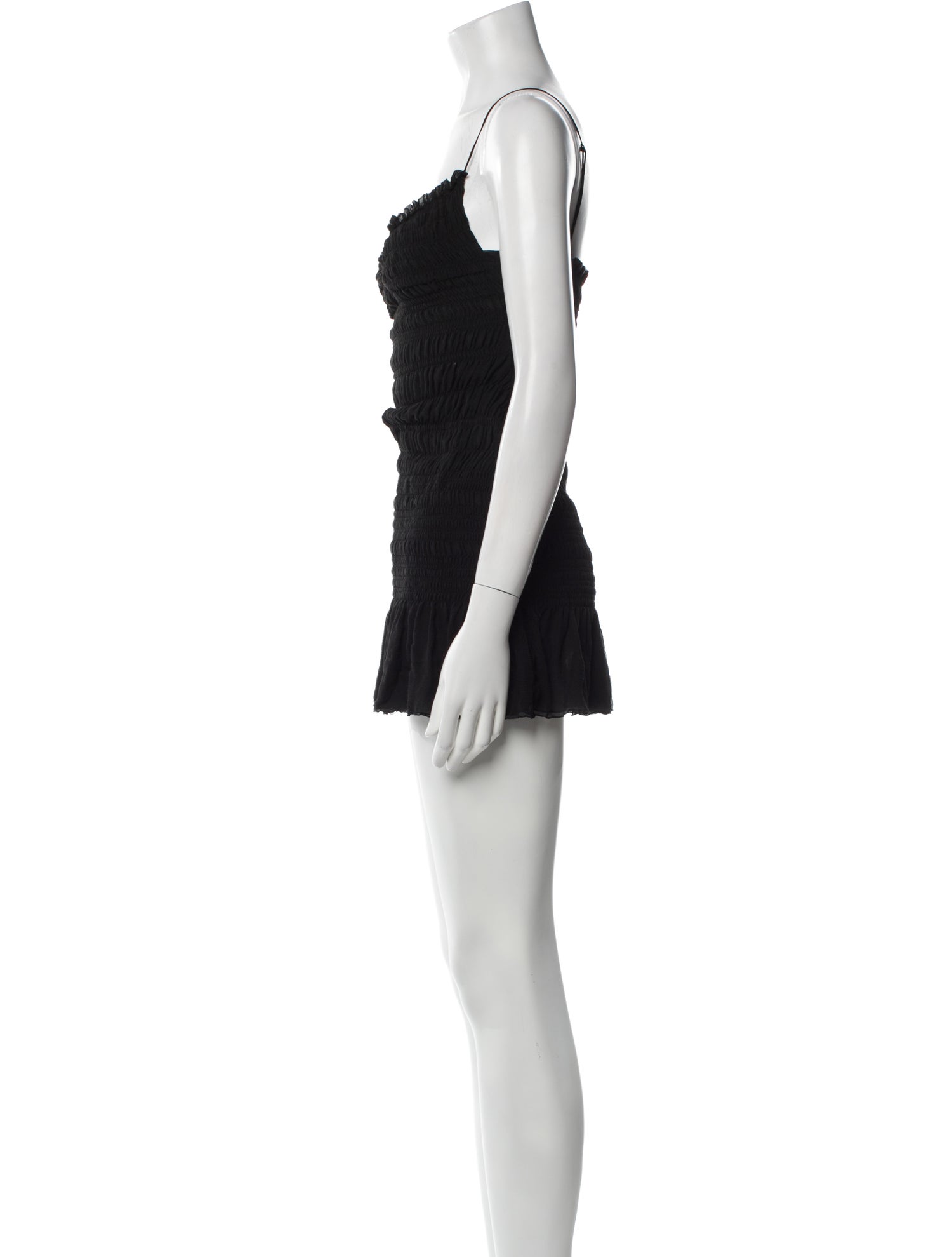 Saint Laurent Silk Mini Dress