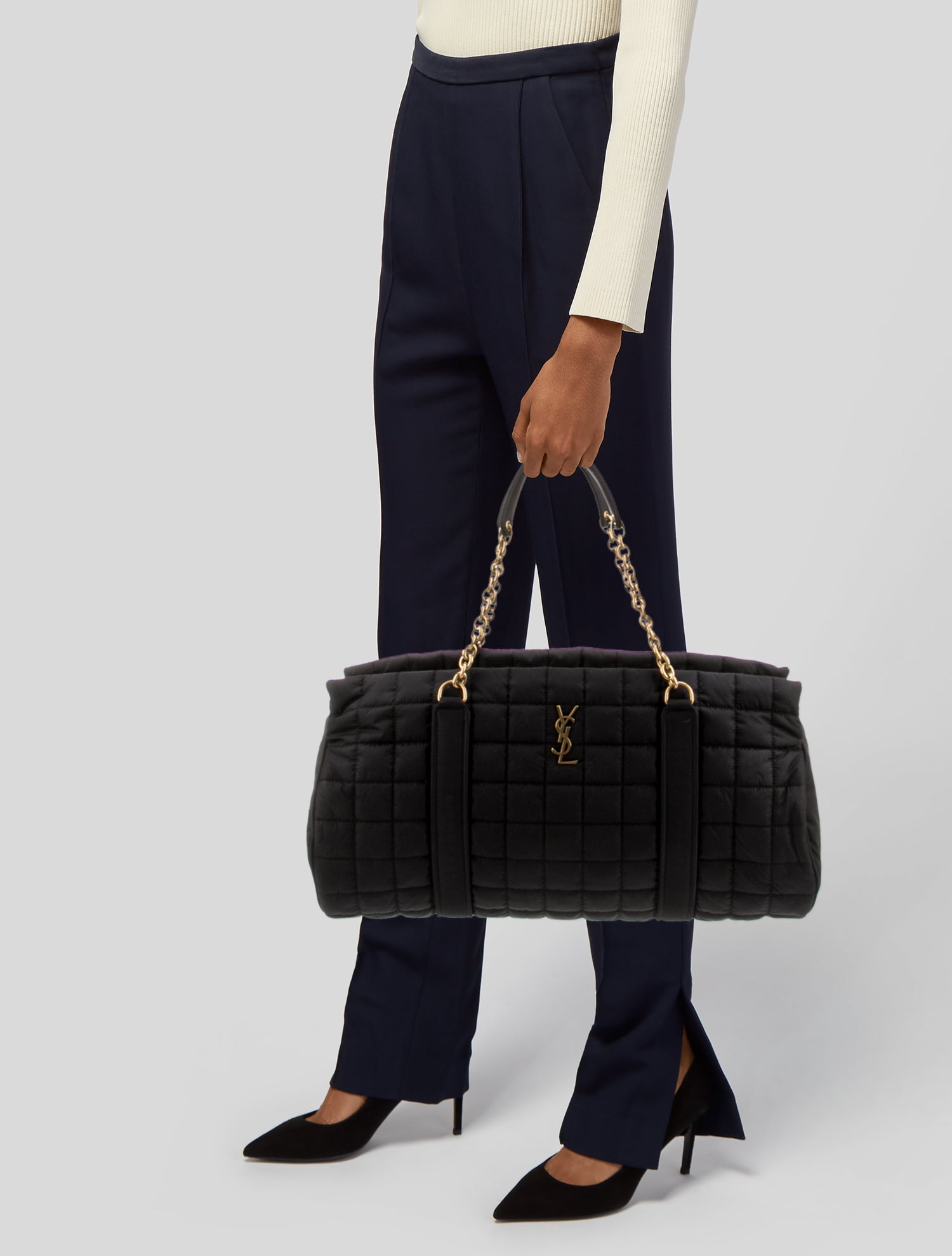 Saint Laurent Quilted Evening Bag