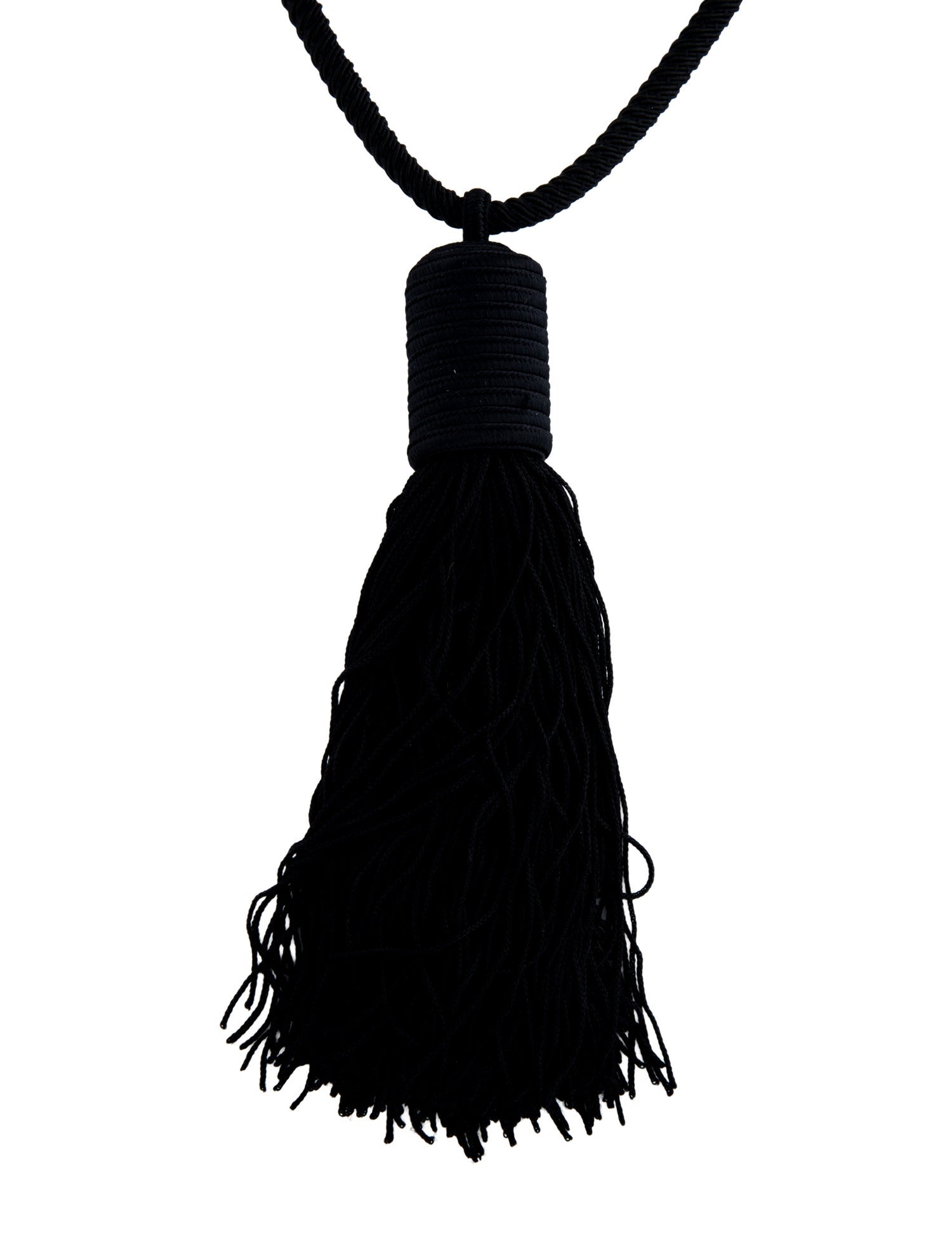 Saint Laurent Tassel Pendant Necklace