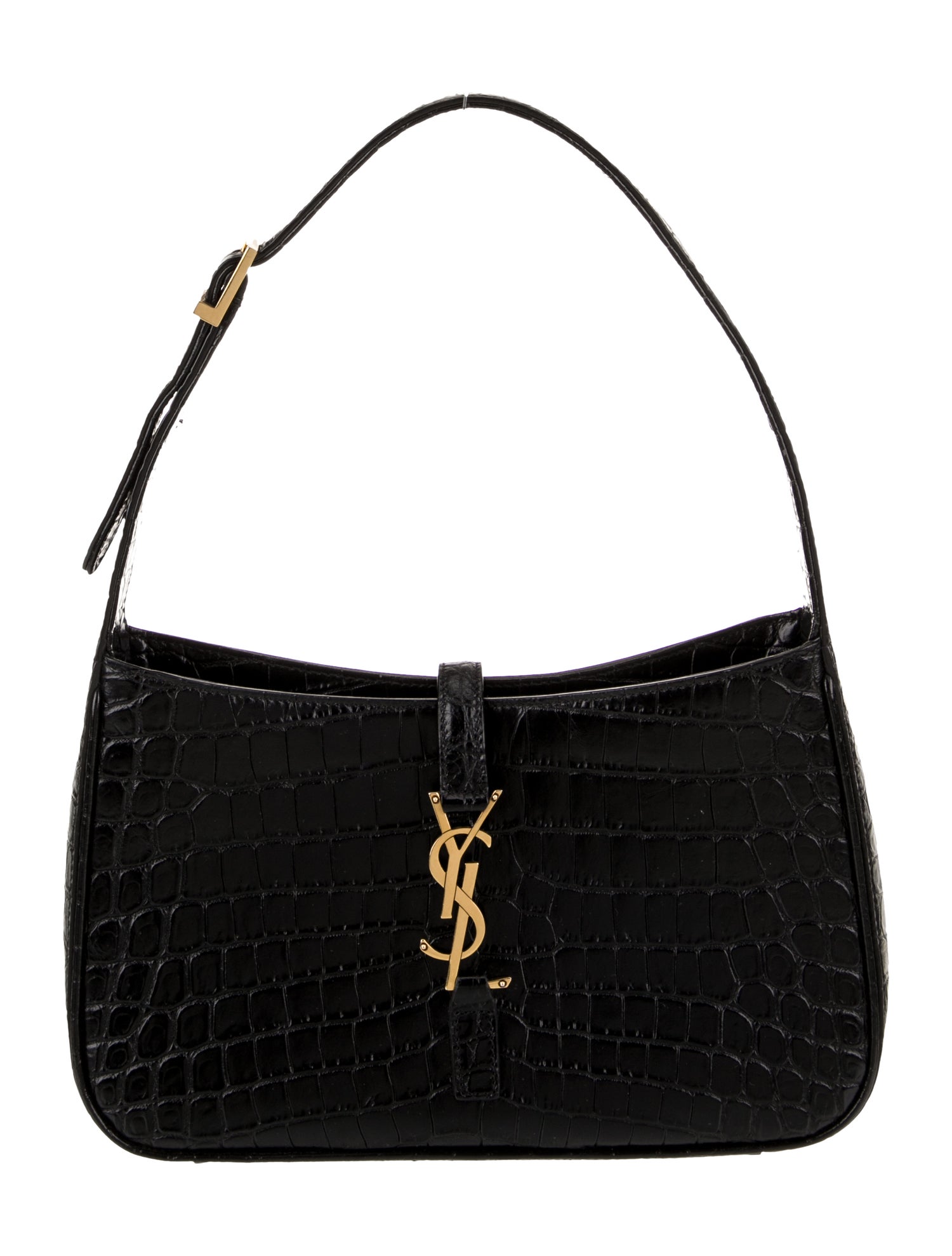 Saint Laurent Embossed Leather Le 5 à 7