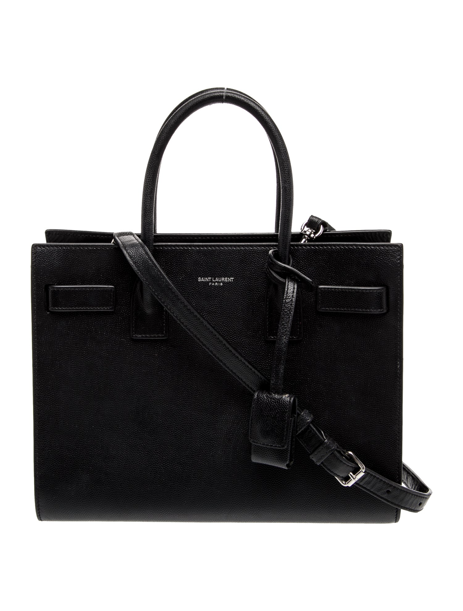Saint Laurent Leather Sac De Jour Baby