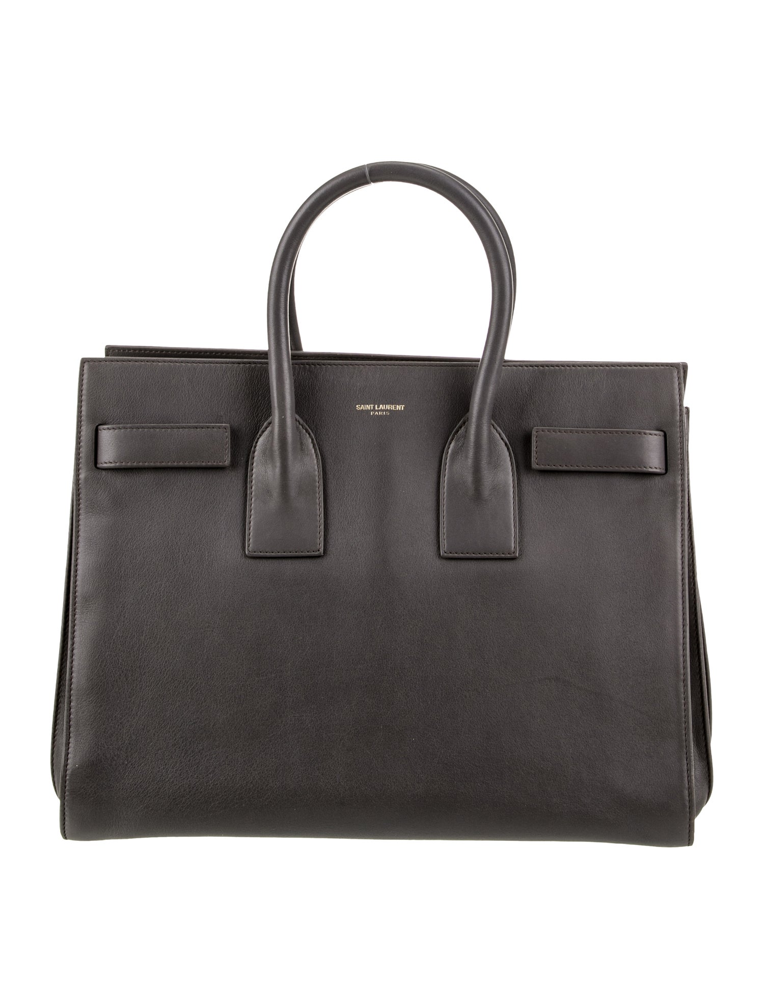 Saint Laurent Leather Sac De Jour