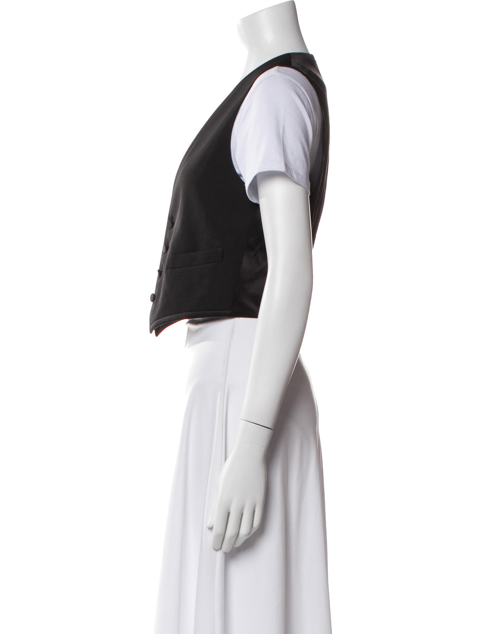 Saint Laurent Virgin Wool Vest