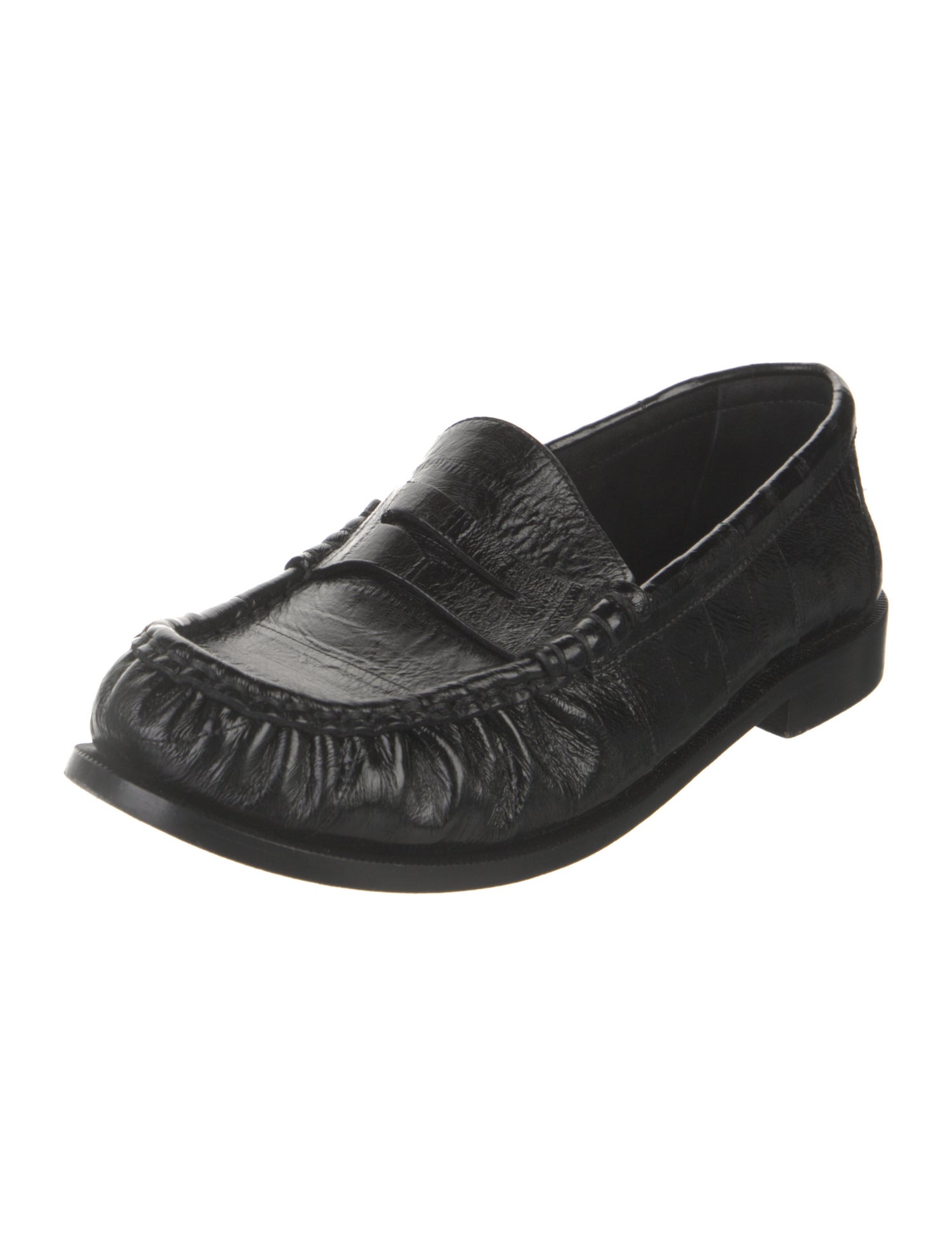 Saint Laurent Leather Loafers
