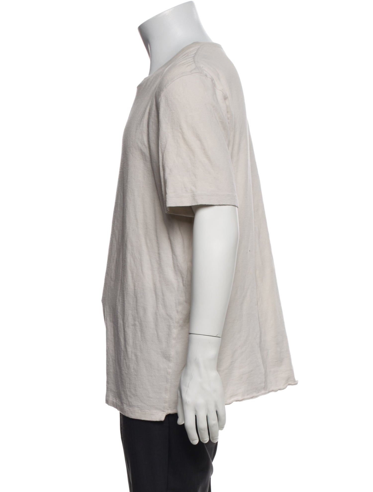 Saint Laurent Graphic Print Crew Neck T-Shirt