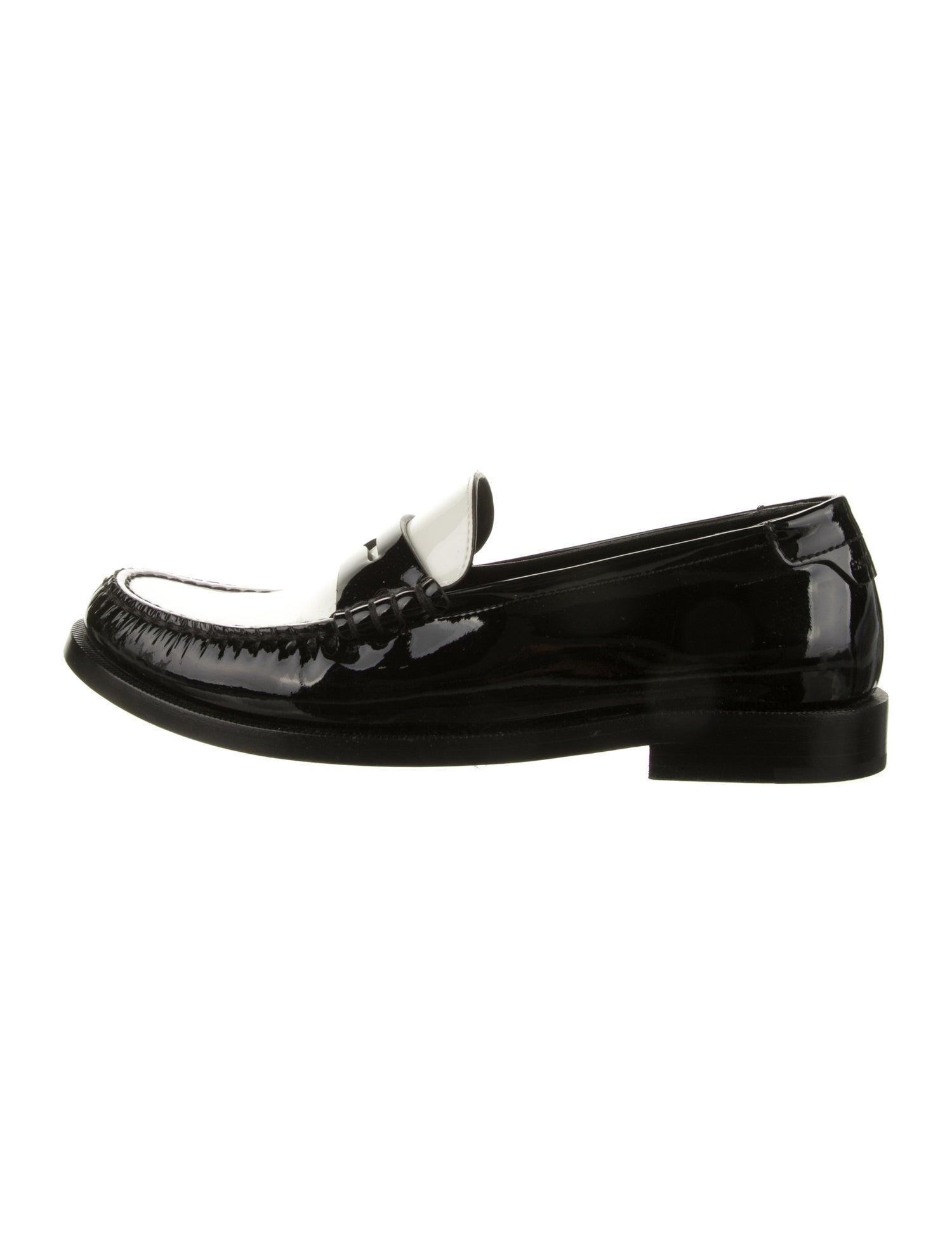 Saint Laurent Patent Leather Loafers
