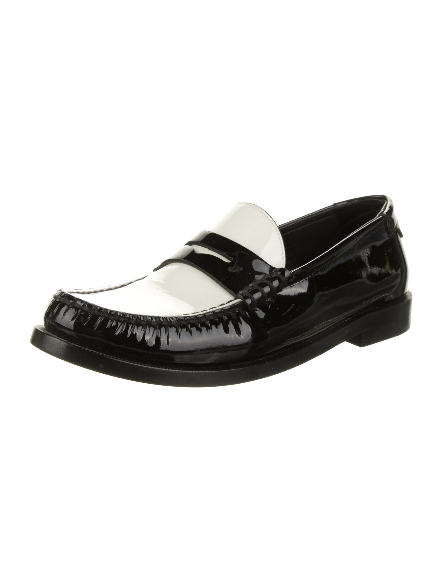 Saint Laurent Patent Leather Loafers