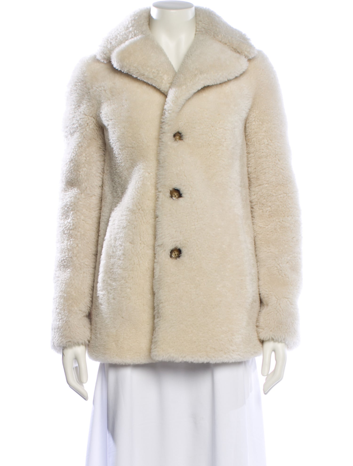 Saint Laurent Shearling Fur Jacket