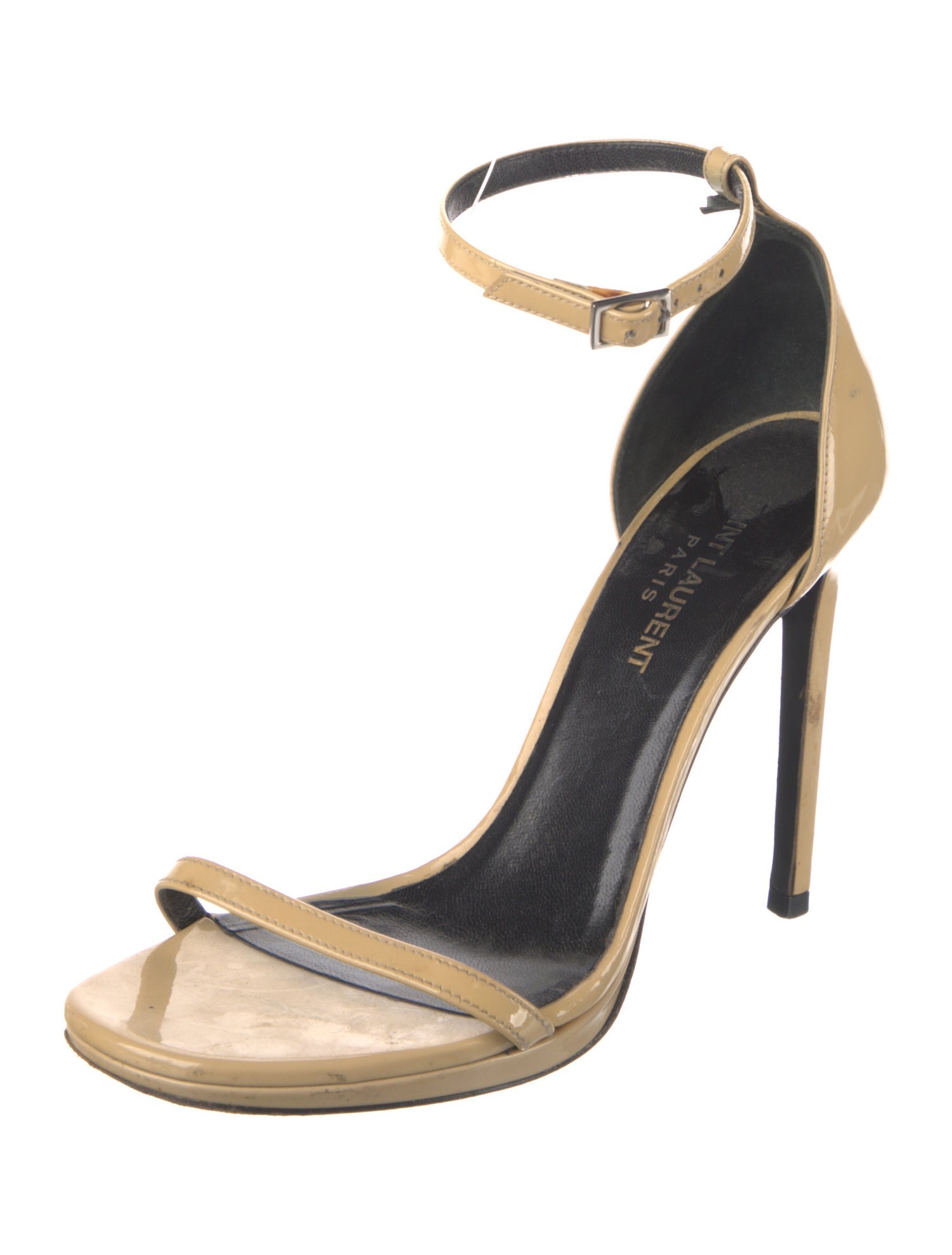 Saint Laurent Patent Leather Sandals
