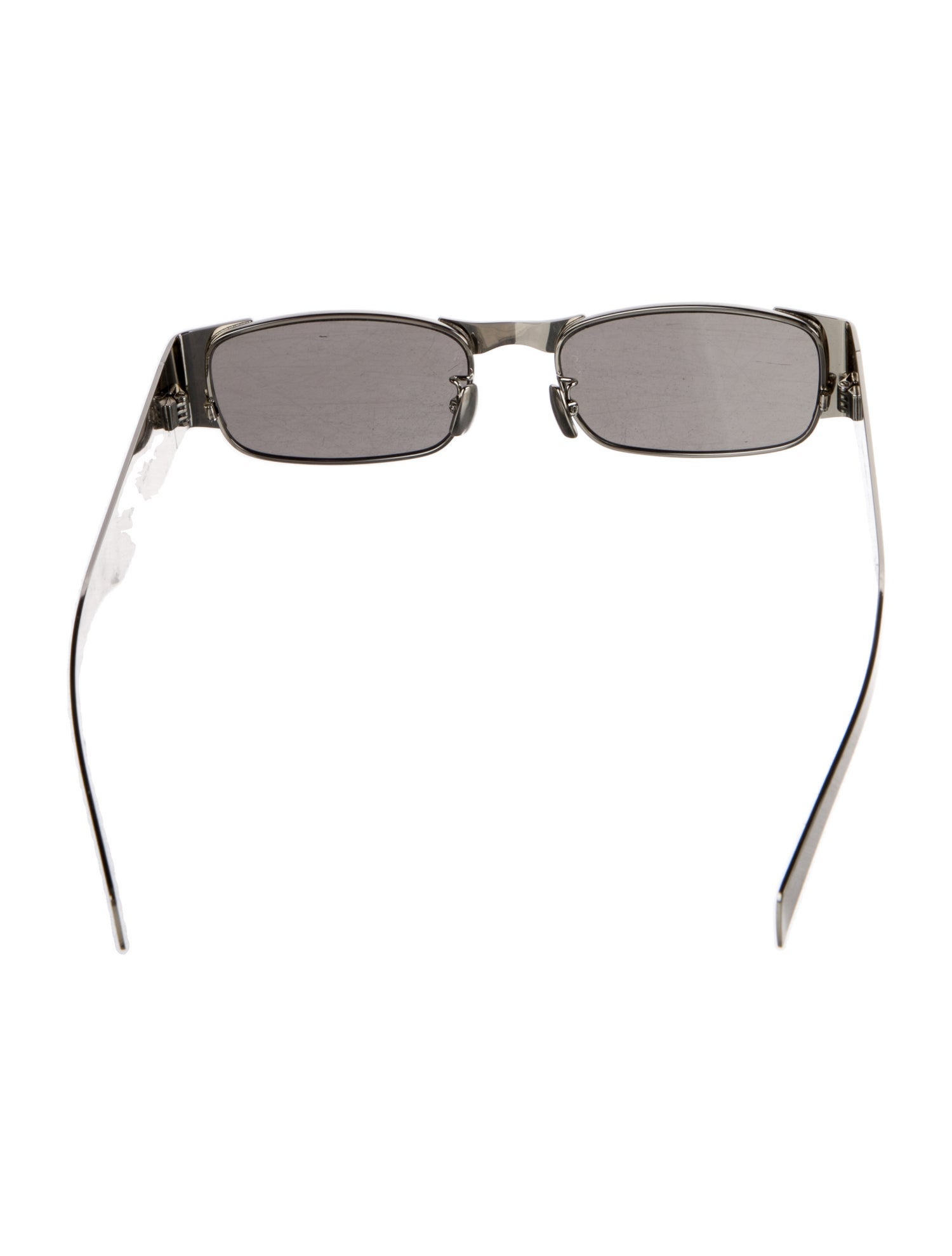 Saint Laurent Square Mirrored Sunglasses