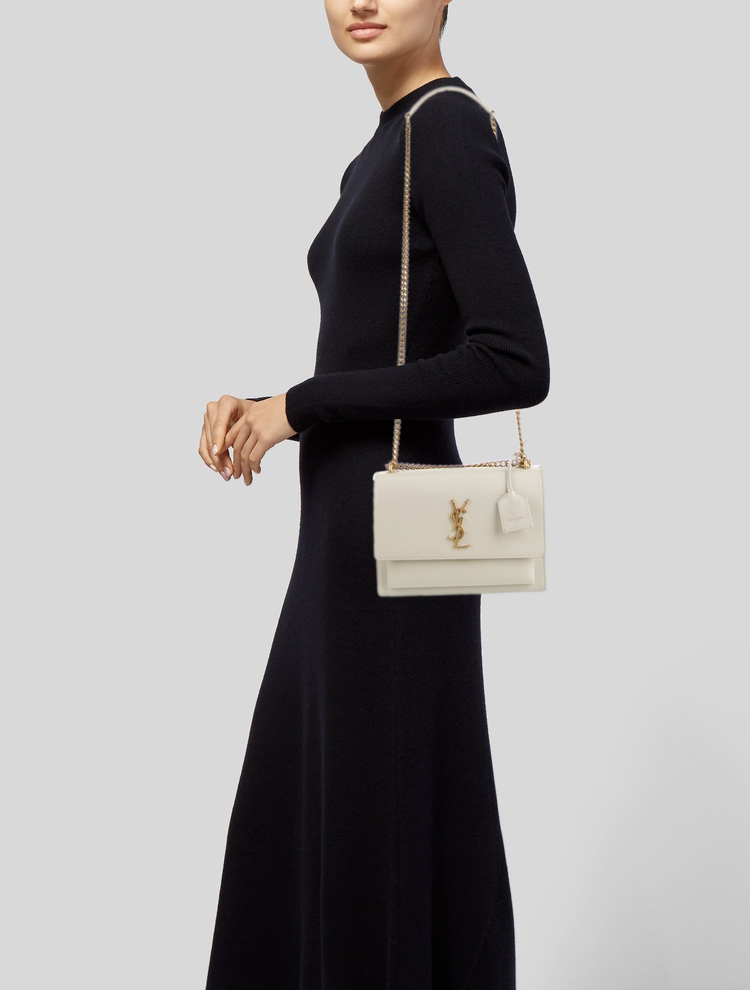 Saint Laurent Leather Sunset Medium