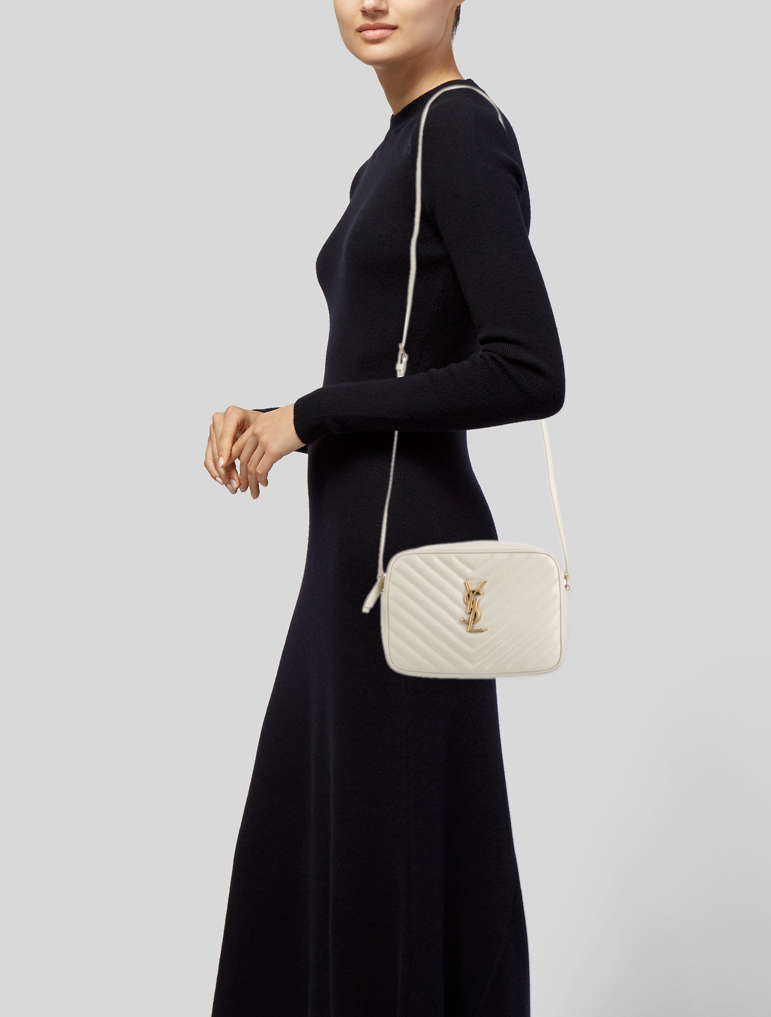 Saint Laurent Leather Lou Camera