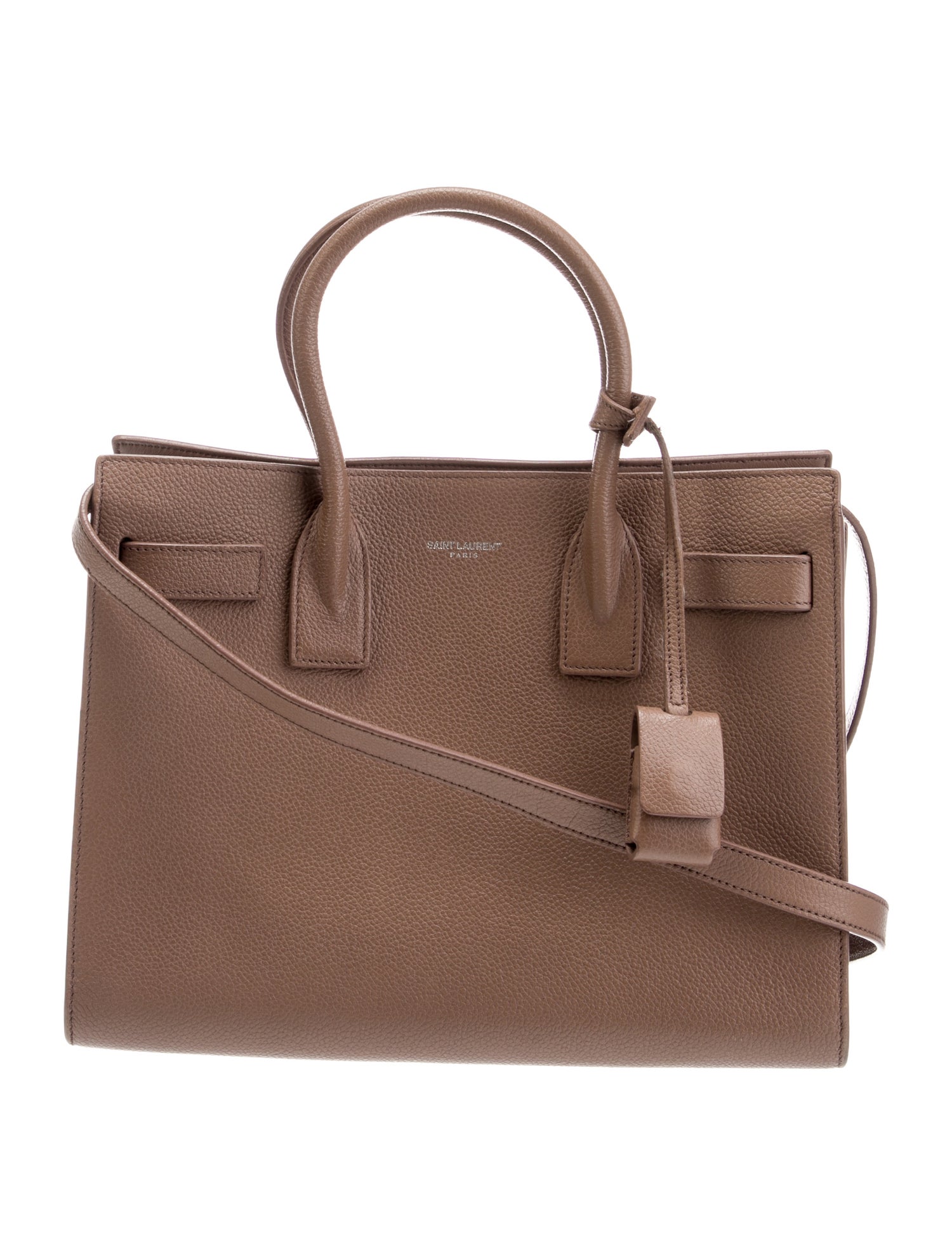 Saint Laurent Leather Sac De Jour Baby