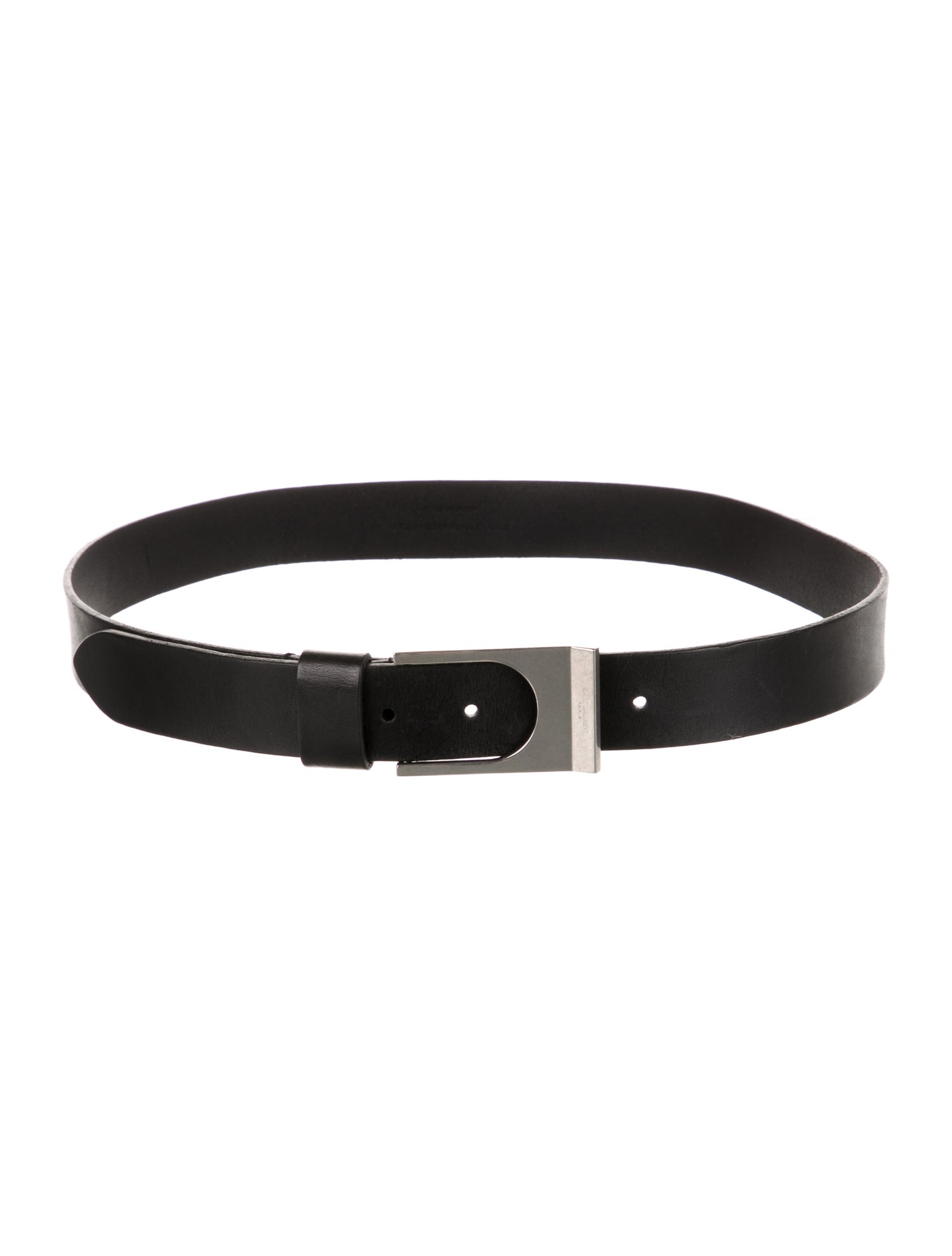 Saint Laurent Skinny Leather Belt