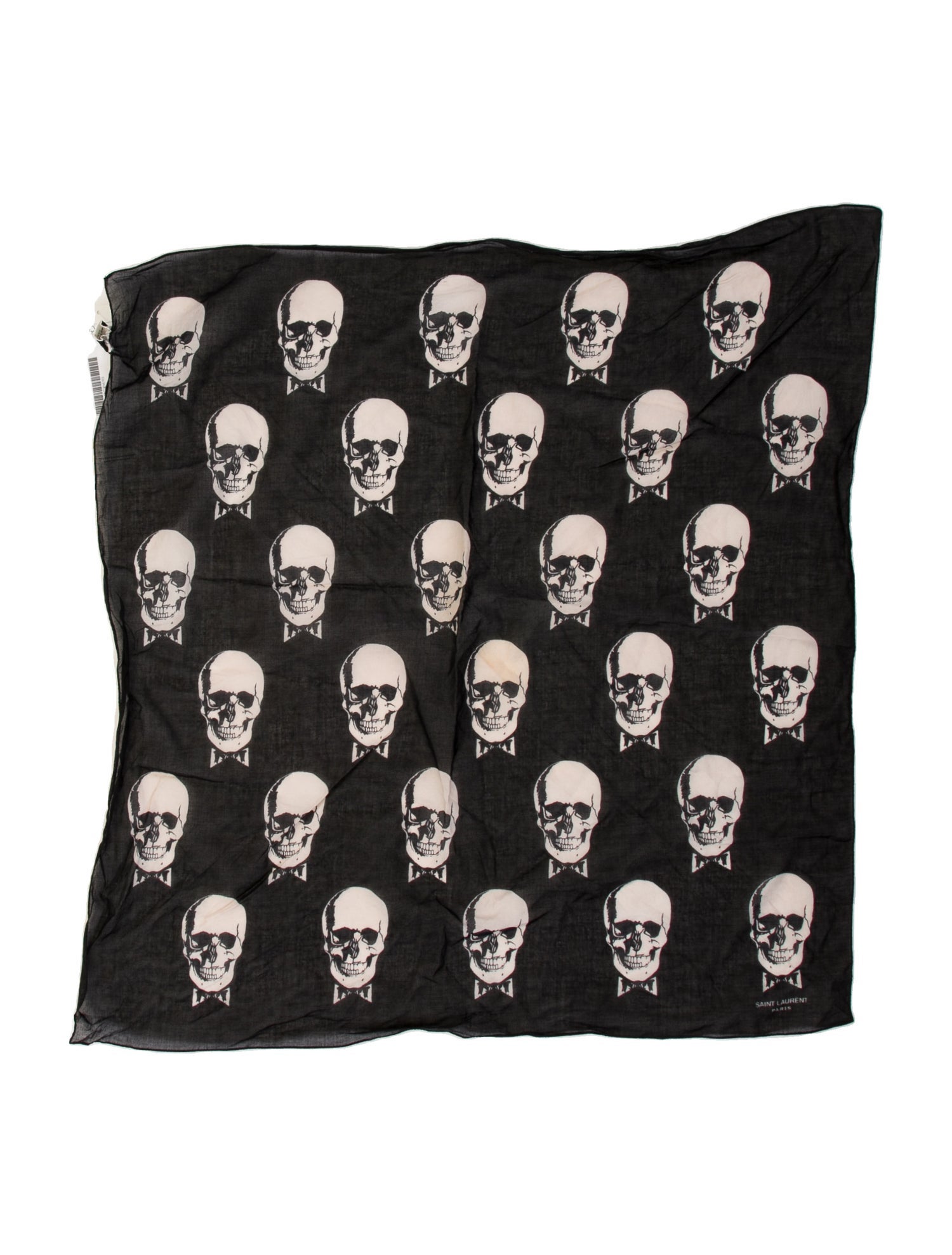 Saint Laurent Printed Scarf