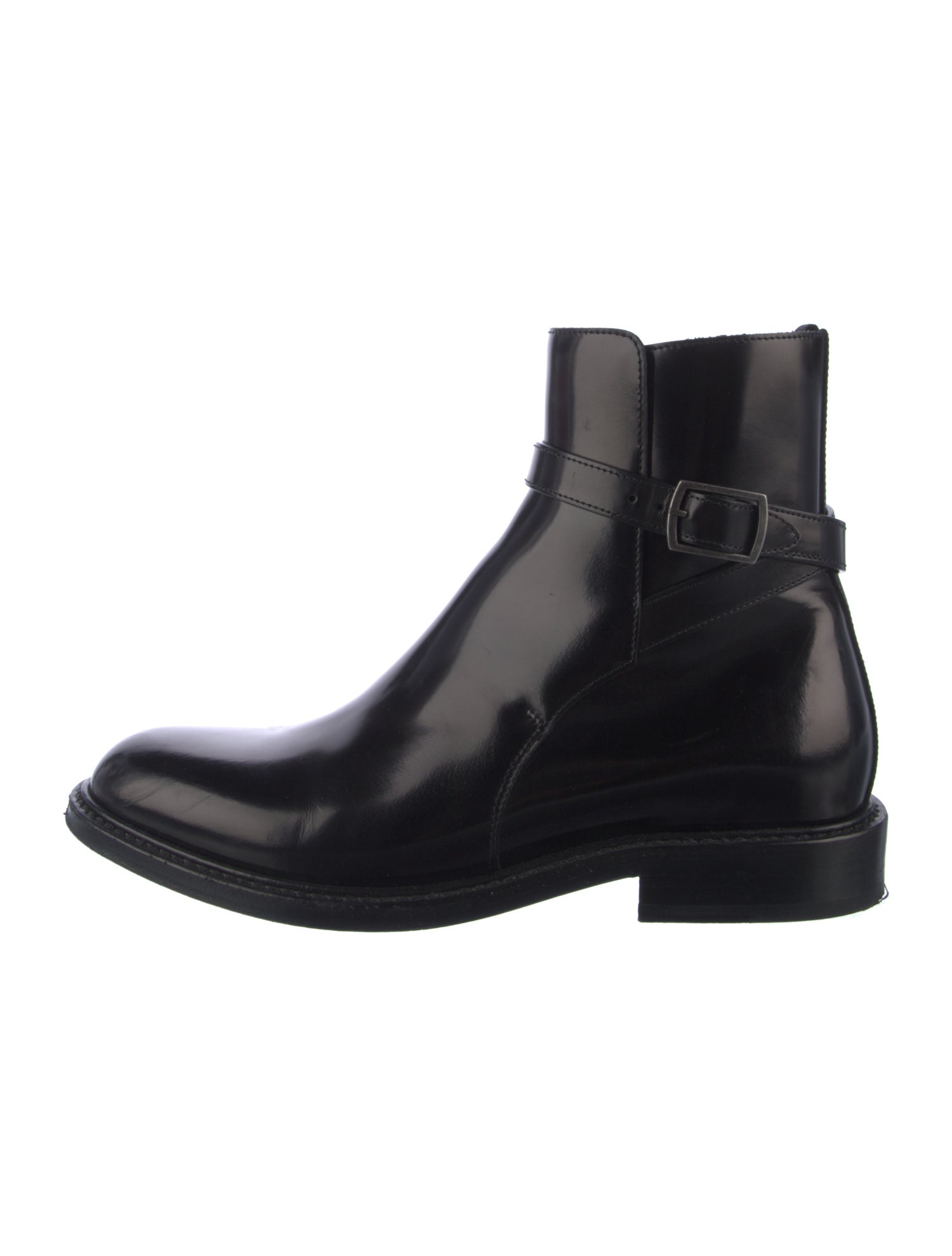 Saint Laurent Patent Leather Boots