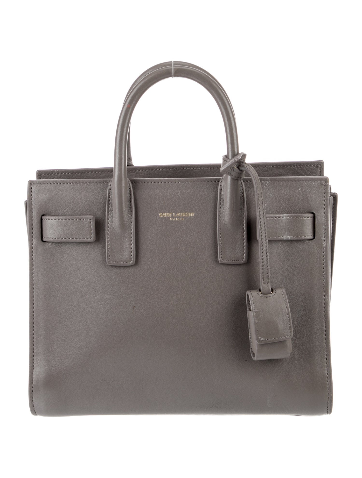 Saint Laurent Leather Sac De Jour Nano