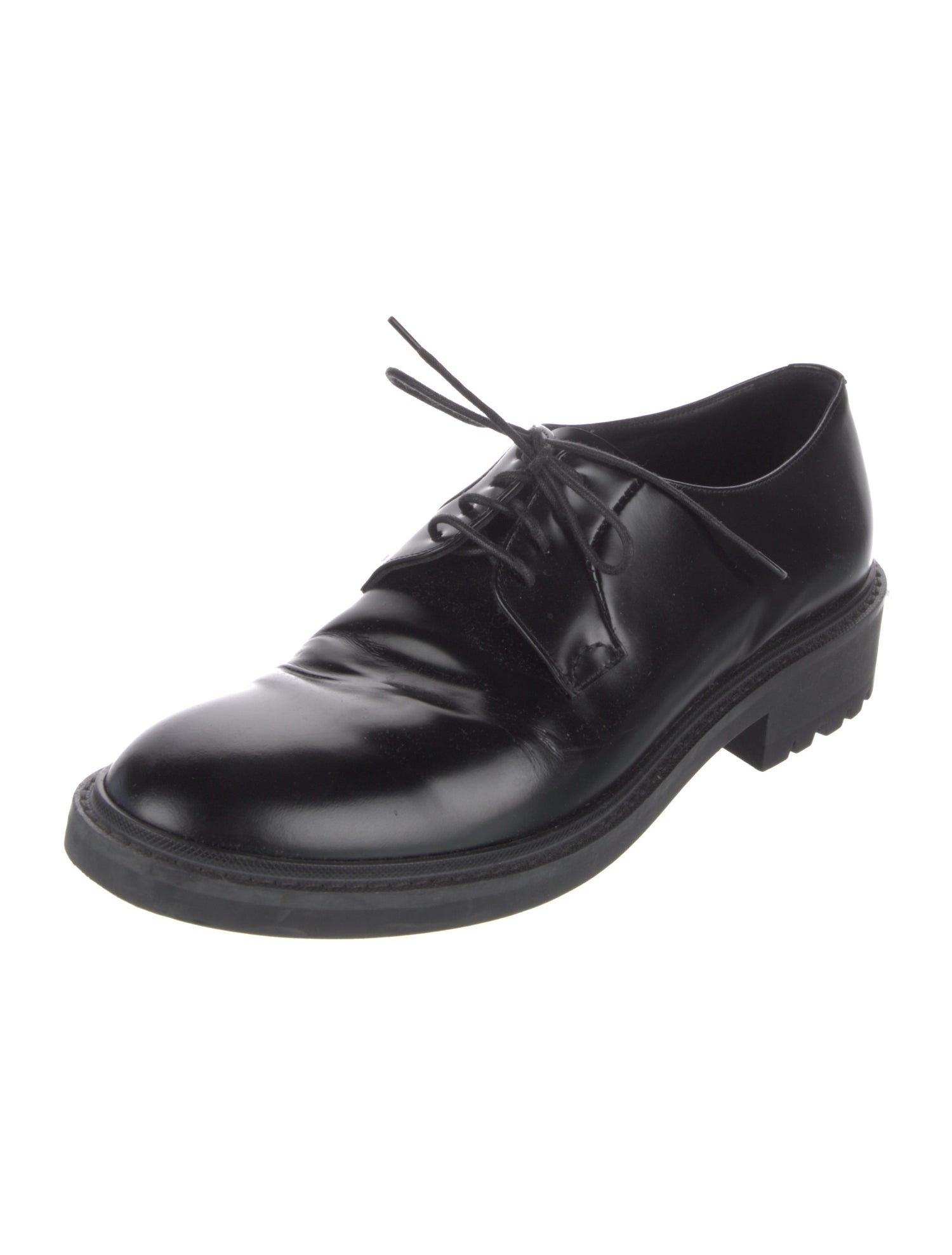 Saint Laurent Leather Derby Shoes