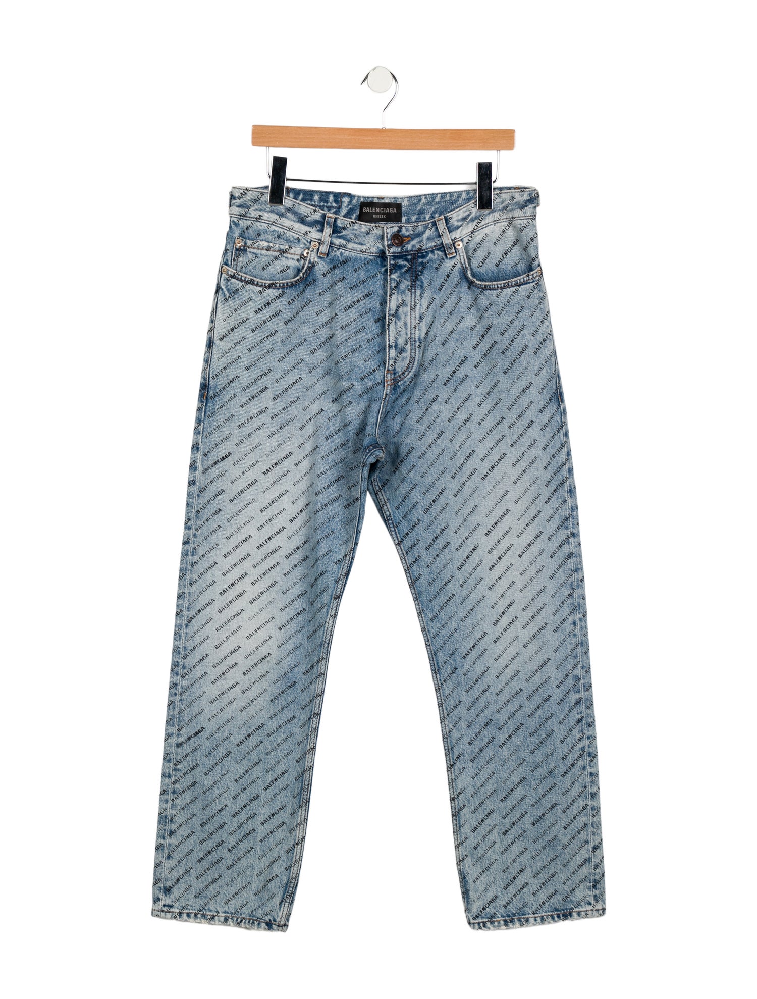 Balenciaga Straight-Leg Jeans w/ Tags