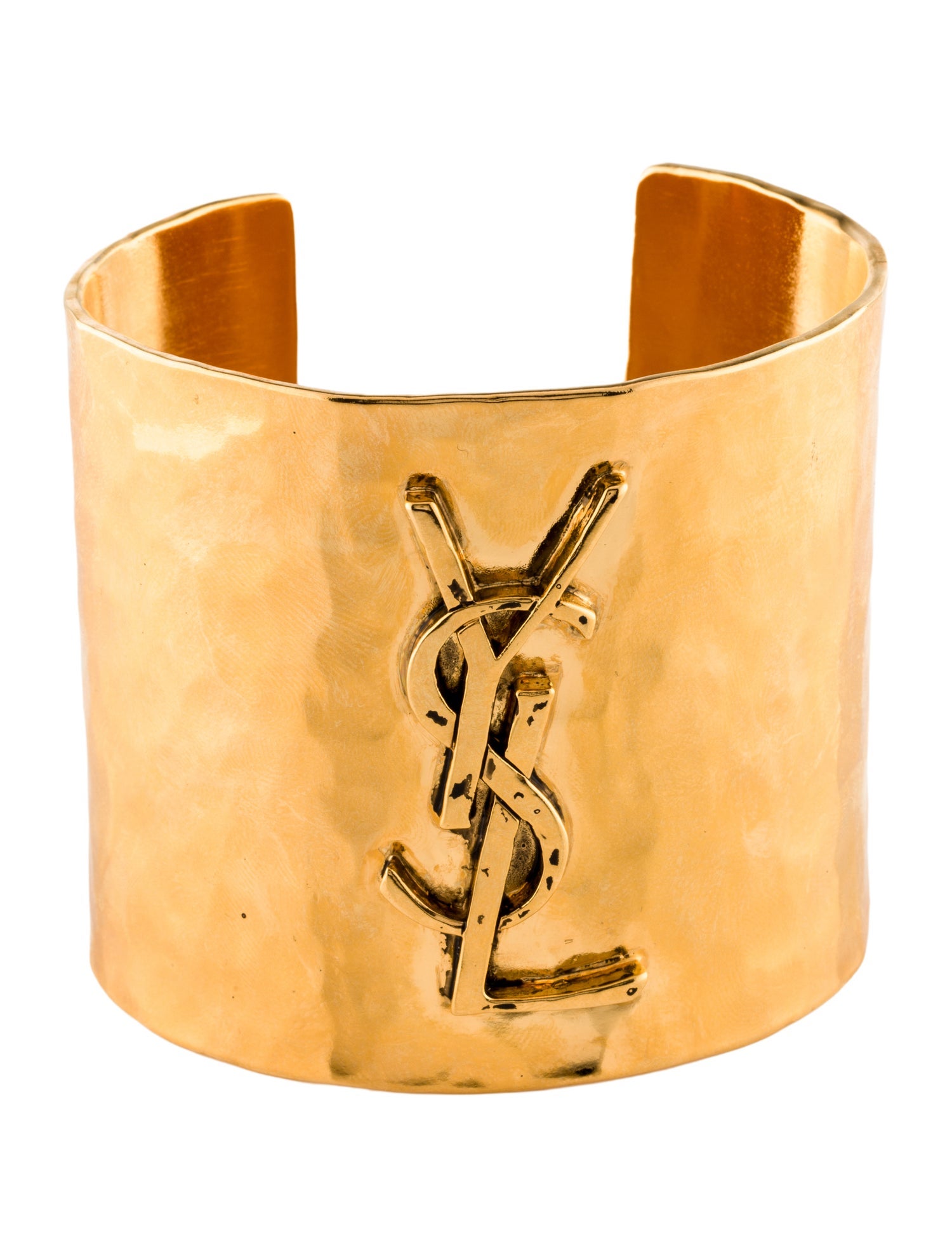 Saint Laurent Cassandre Cuff Bangle