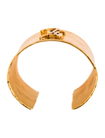 Saint Laurent Cassandre Cuff Bangle