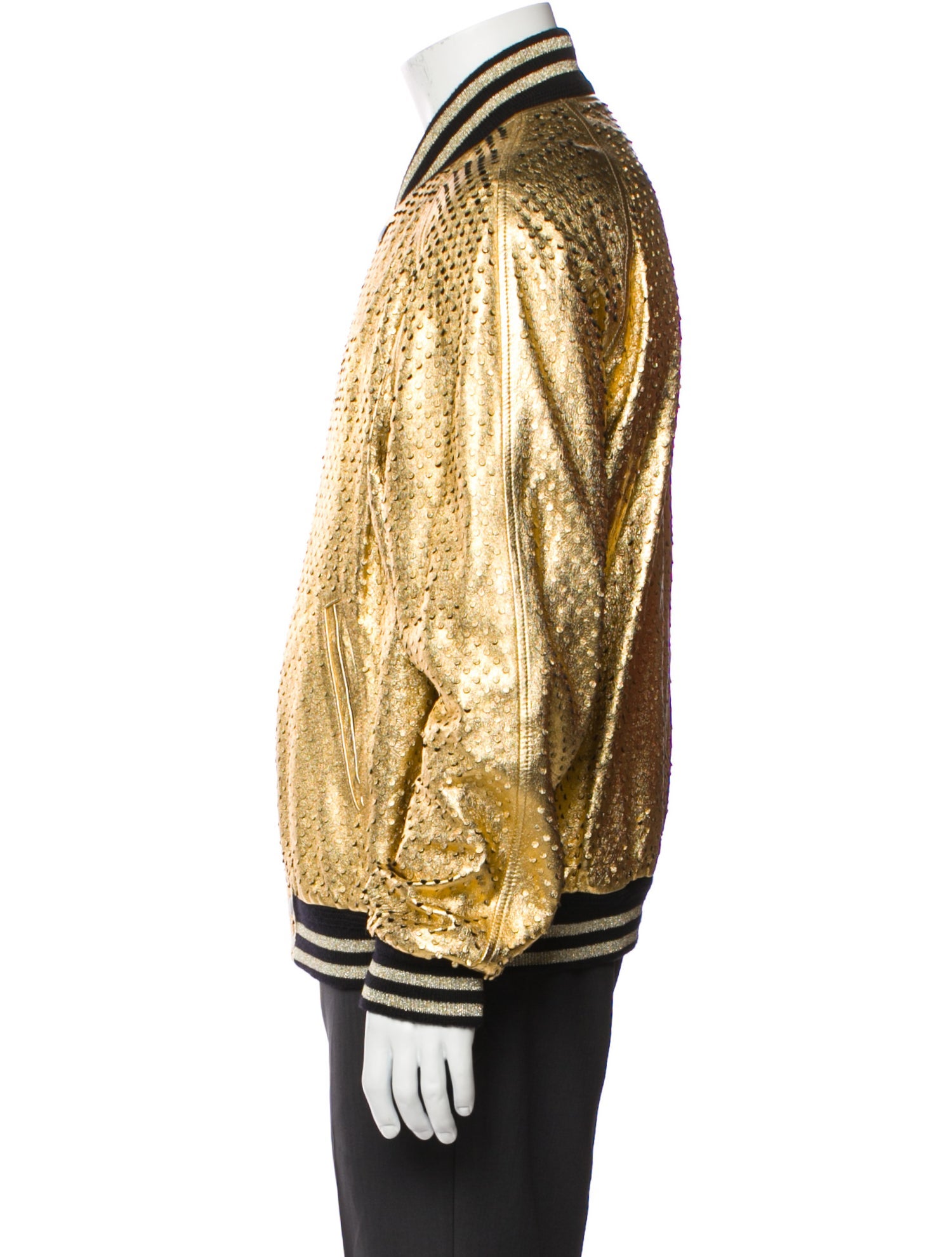 Saint Laurent 2016 Lambskin Bomber Jacket