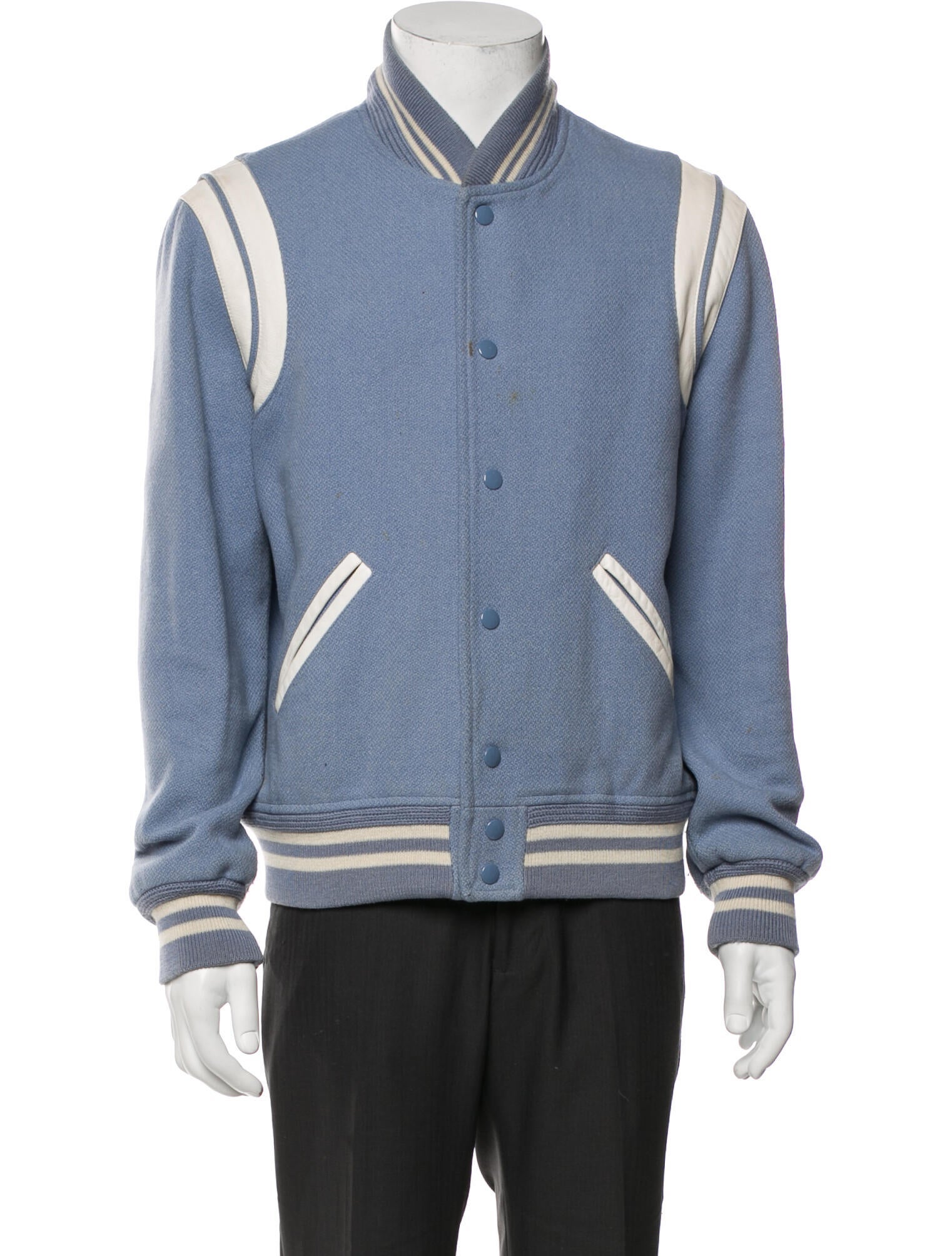 Saint Laurent 2016 Teddy Varsity Jacket