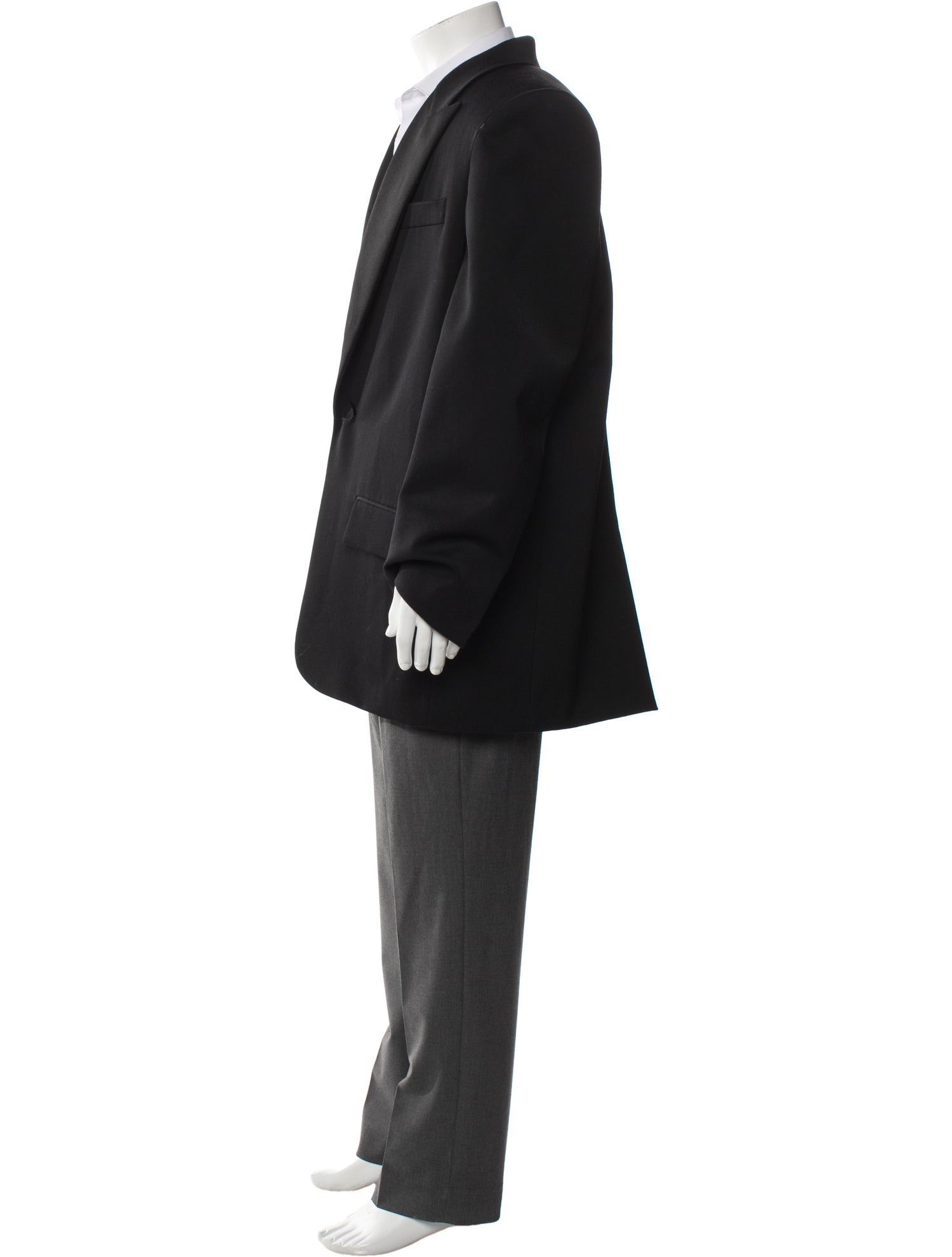 Saint Laurent 2023 Power Shoulder Blazer