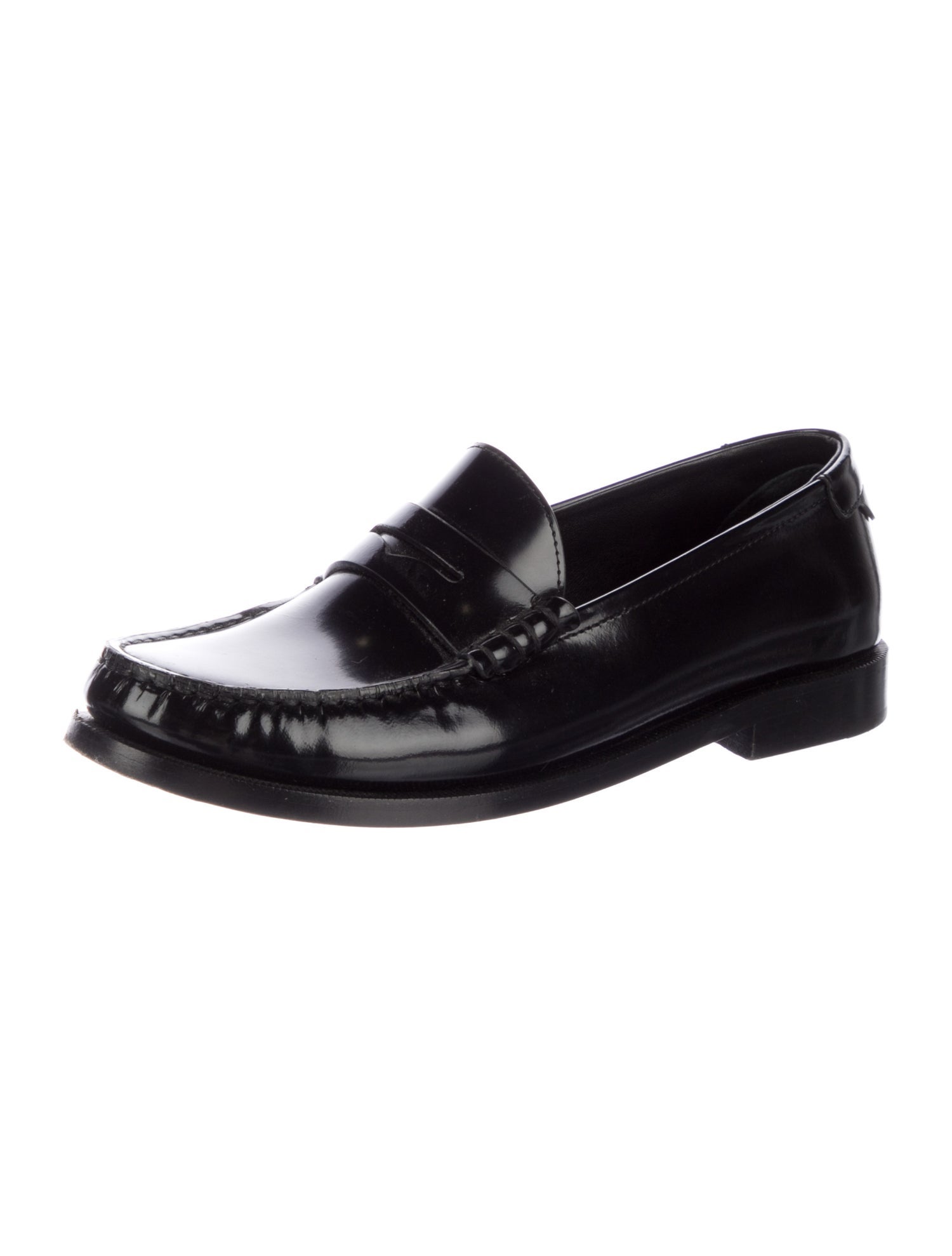 Saint Laurent Patent Leather Loafers