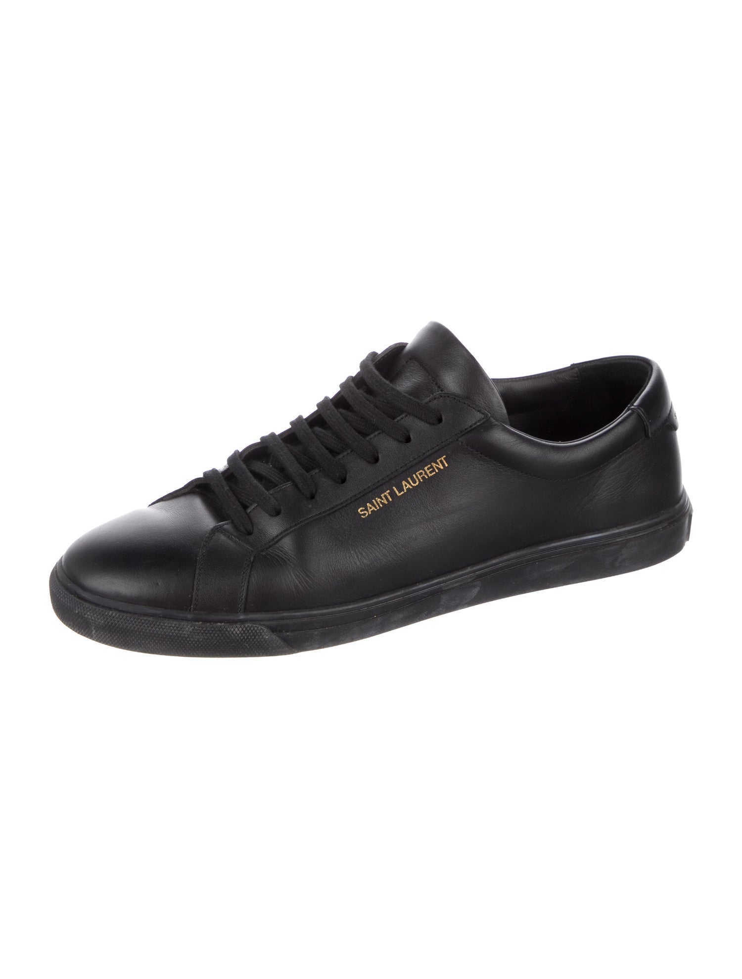 Saint Laurent Leather Sneakers
