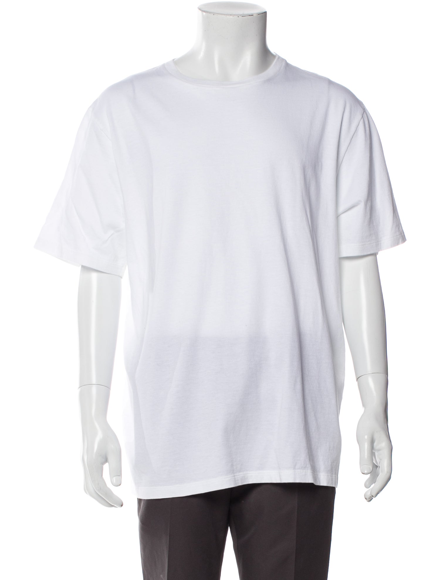 Saint Laurent Signature Logo Crew Neck T-Shirt w/ Tags