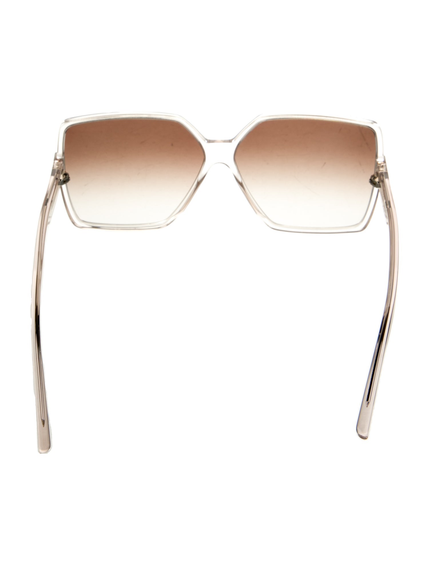 Saint Laurent Square Gradient Sunglasses