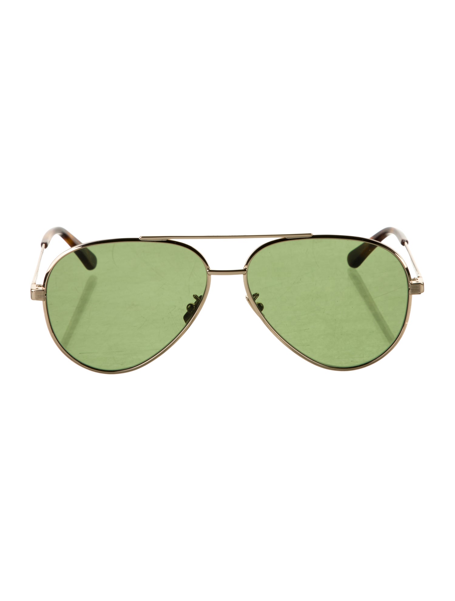Saint Laurent Aviator Tinted Sunglasses
