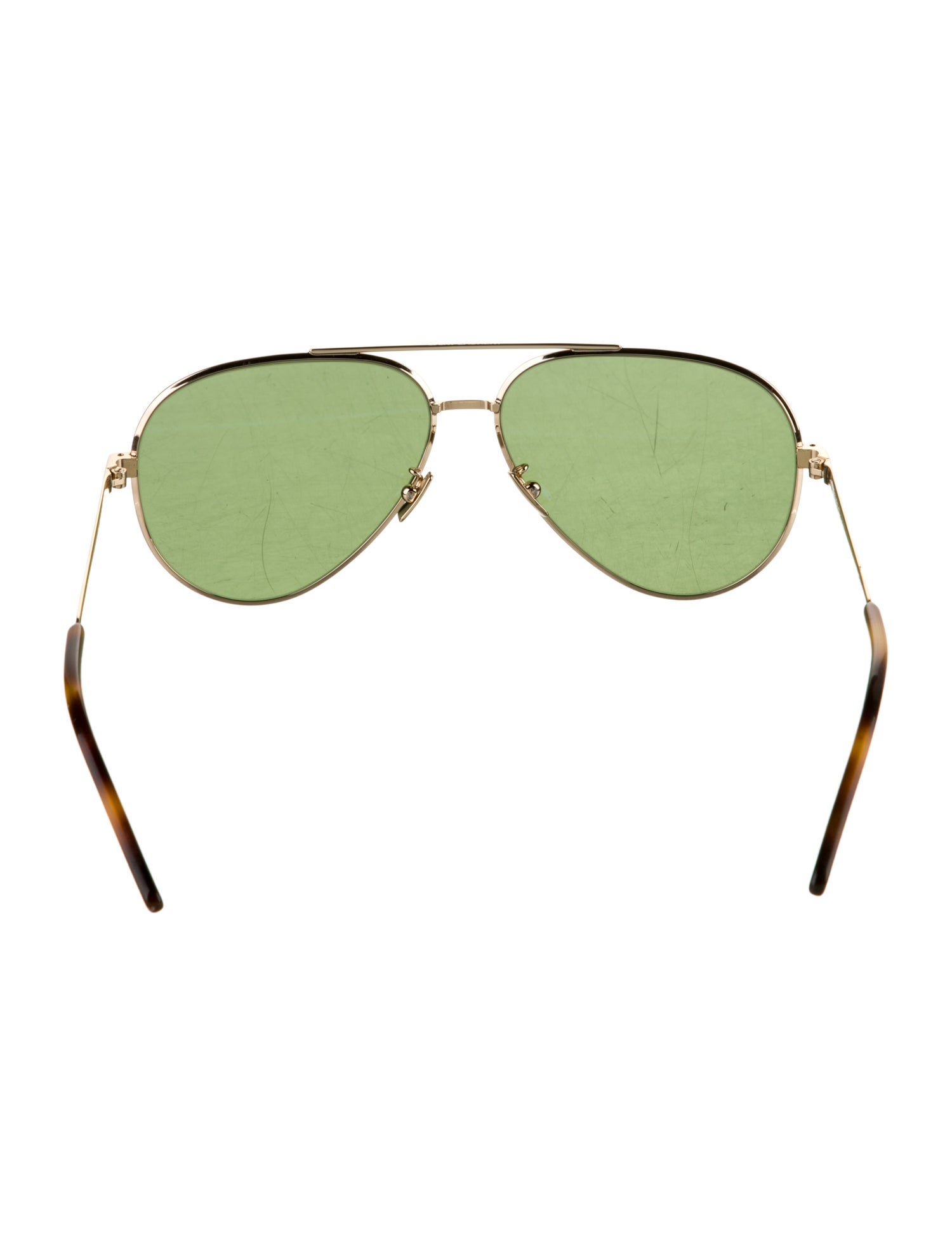 Saint Laurent Aviator Tinted Sunglasses