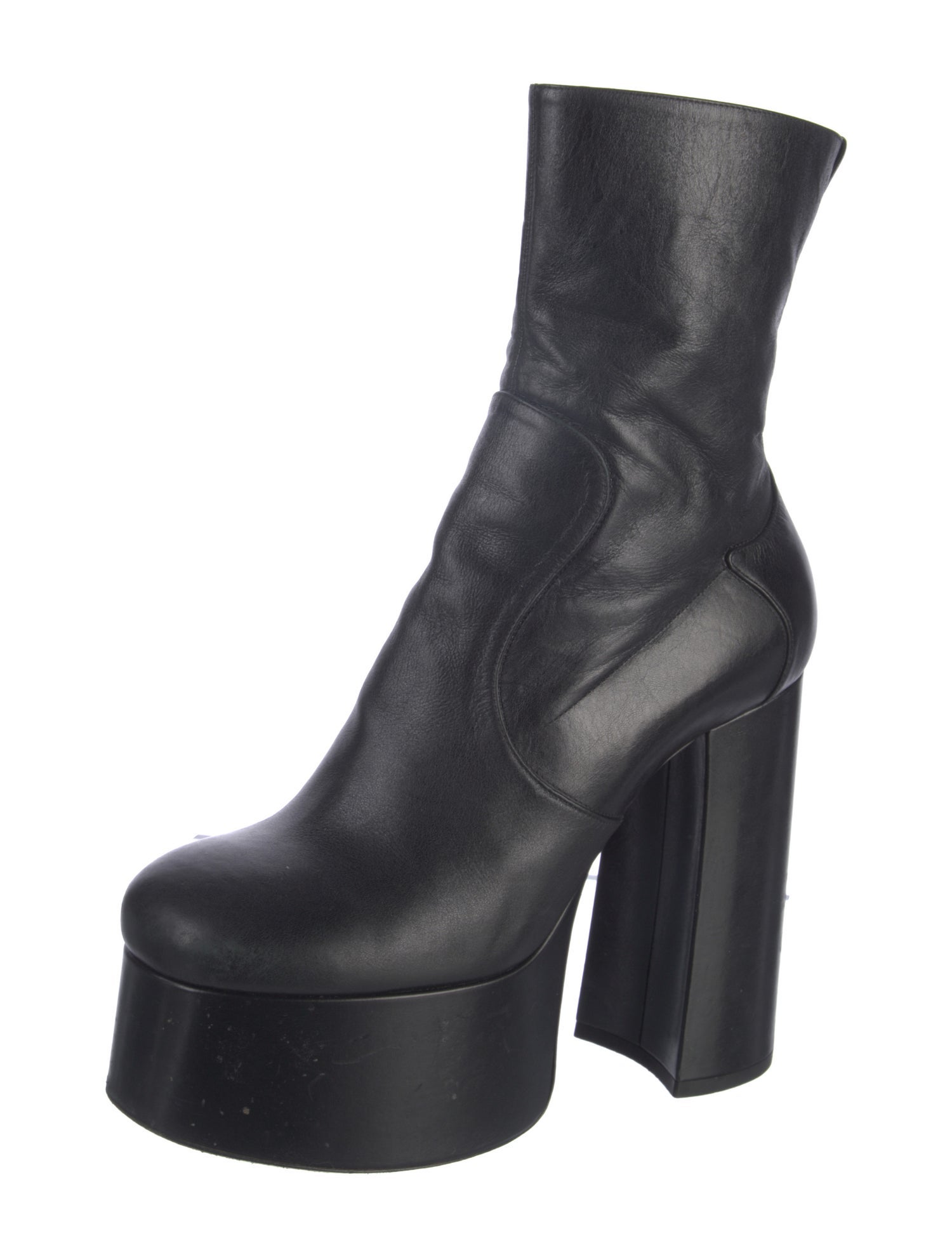 Saint Laurent Leather Boots