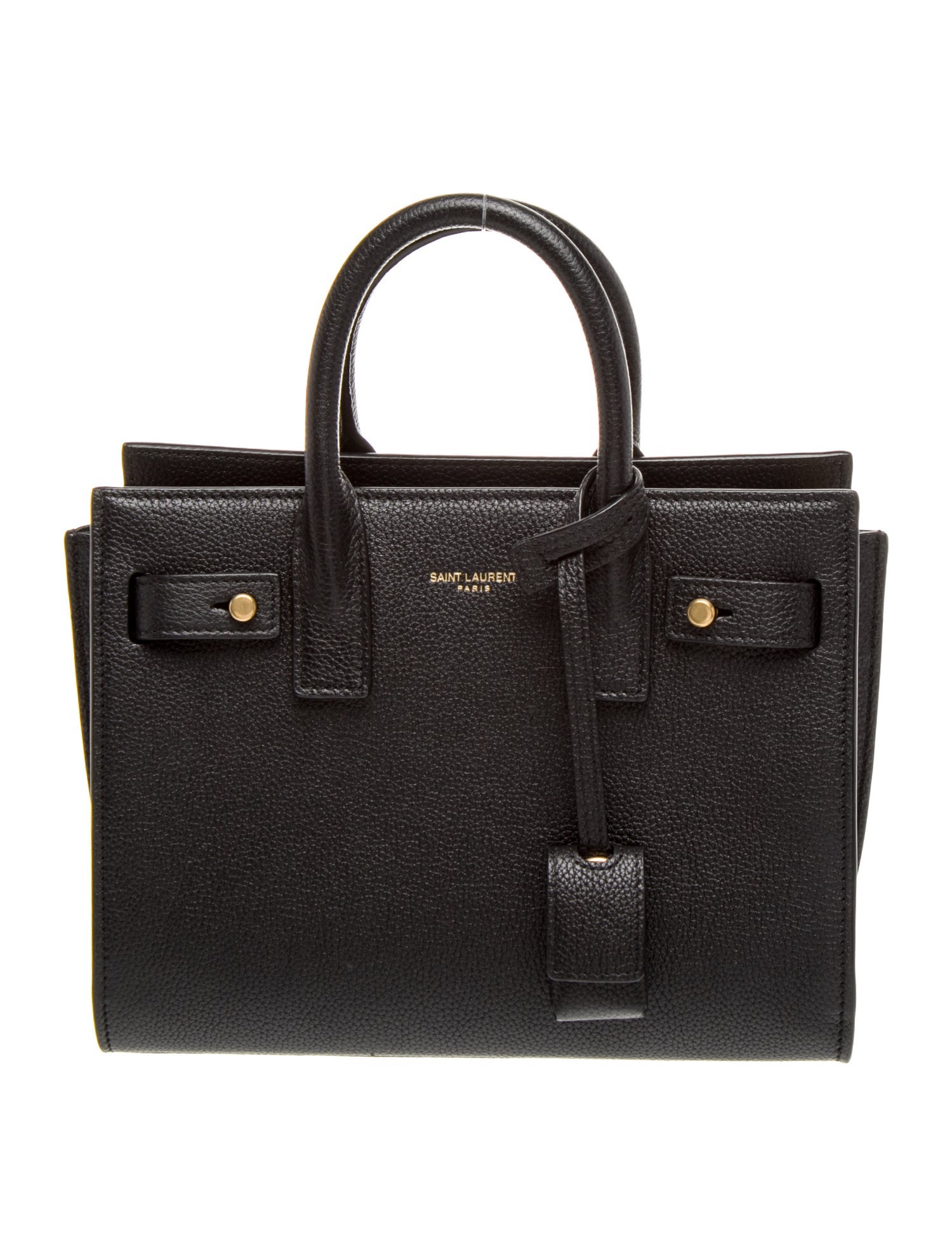 Saint Laurent Leather Sac De Jour