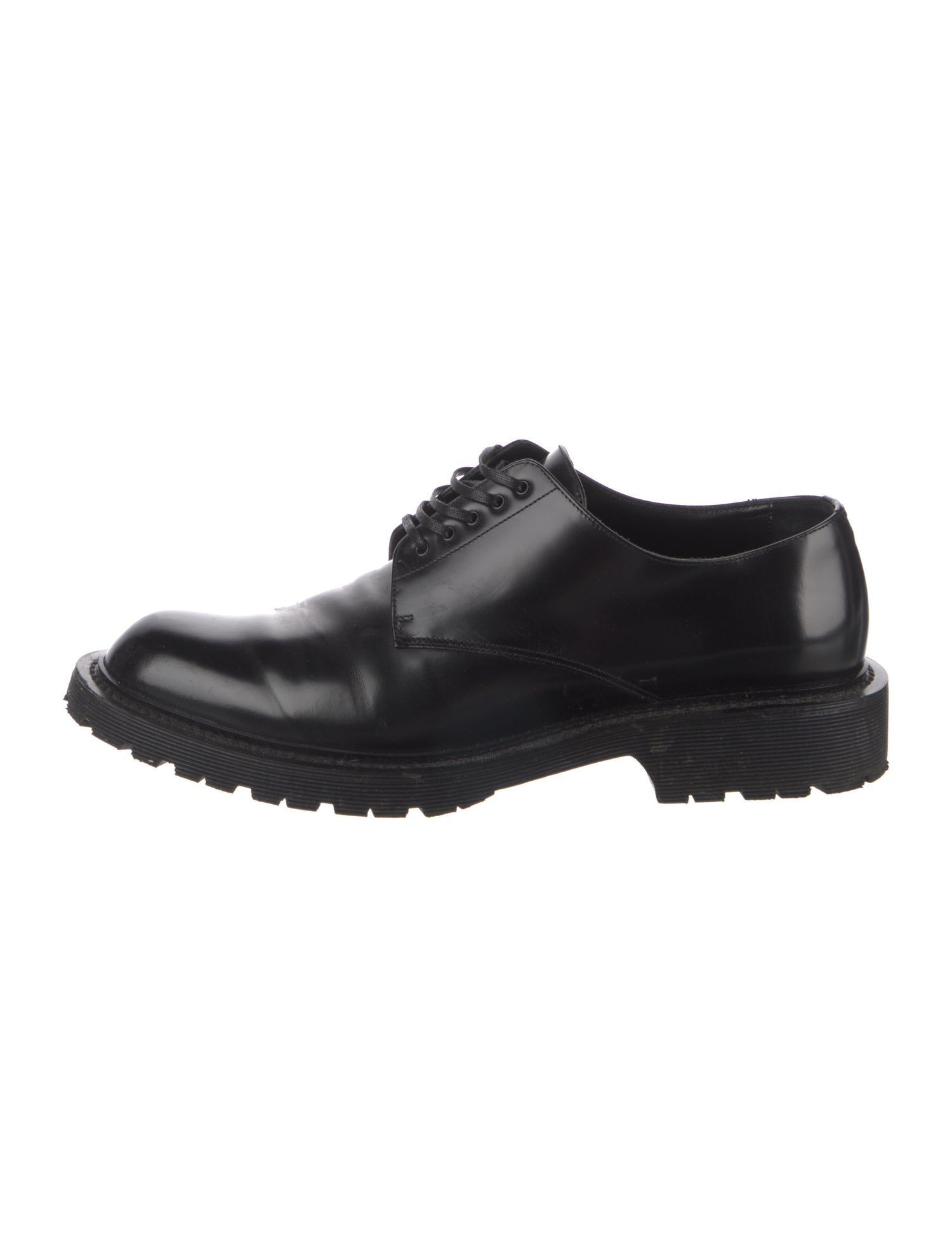 Saint Laurent Leather Derby Shoes