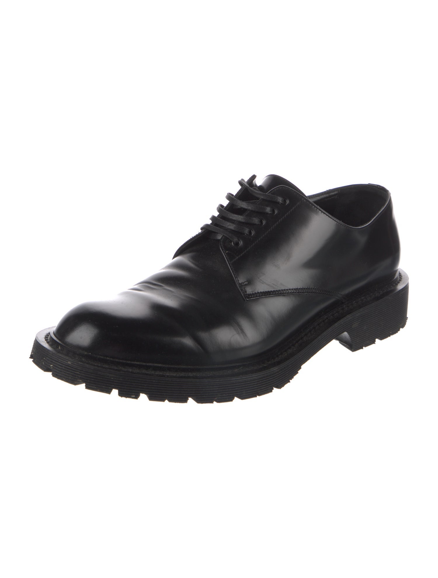 Saint Laurent Leather Derby Shoes