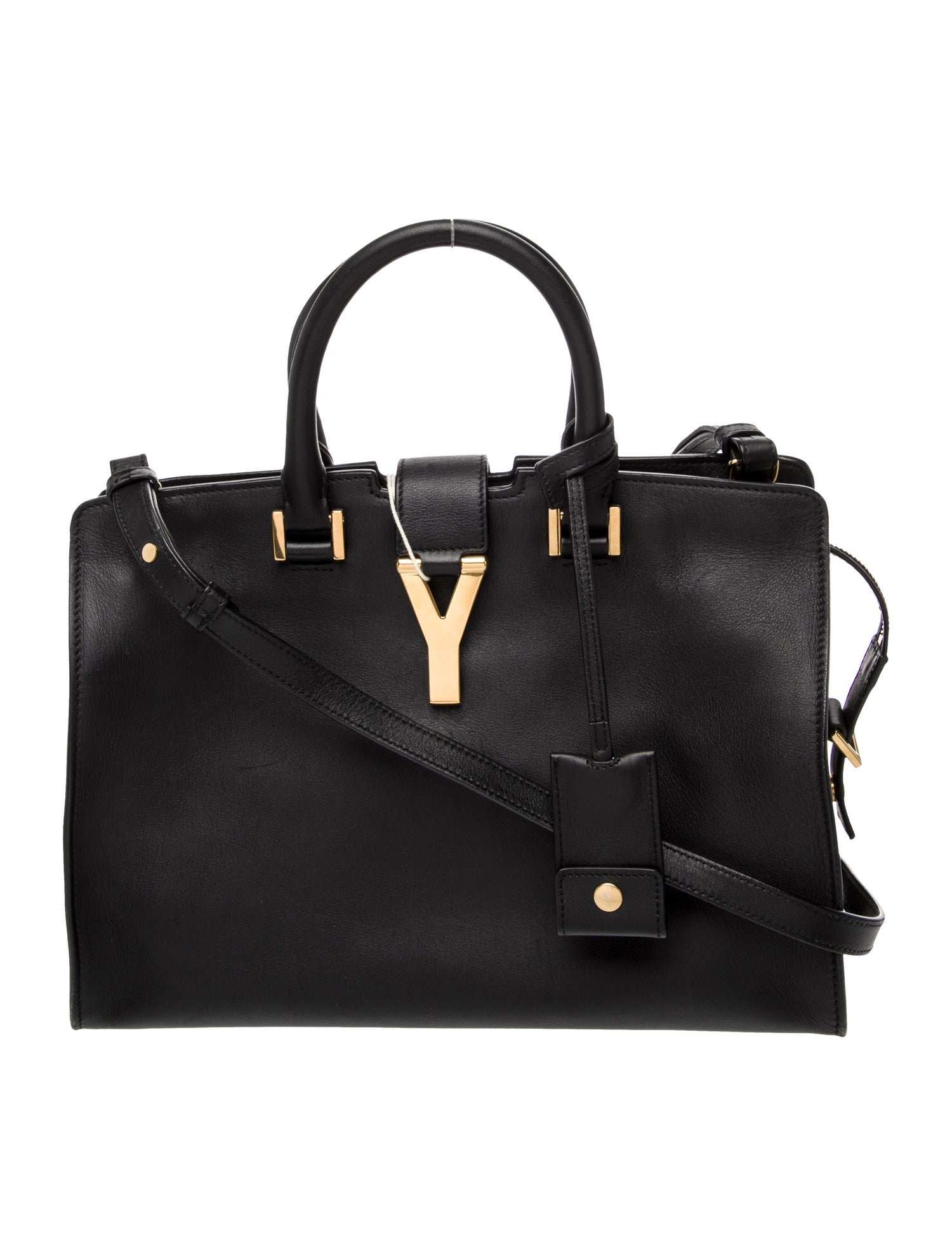 Saint Laurent Leather Y Cabas w/ Tags