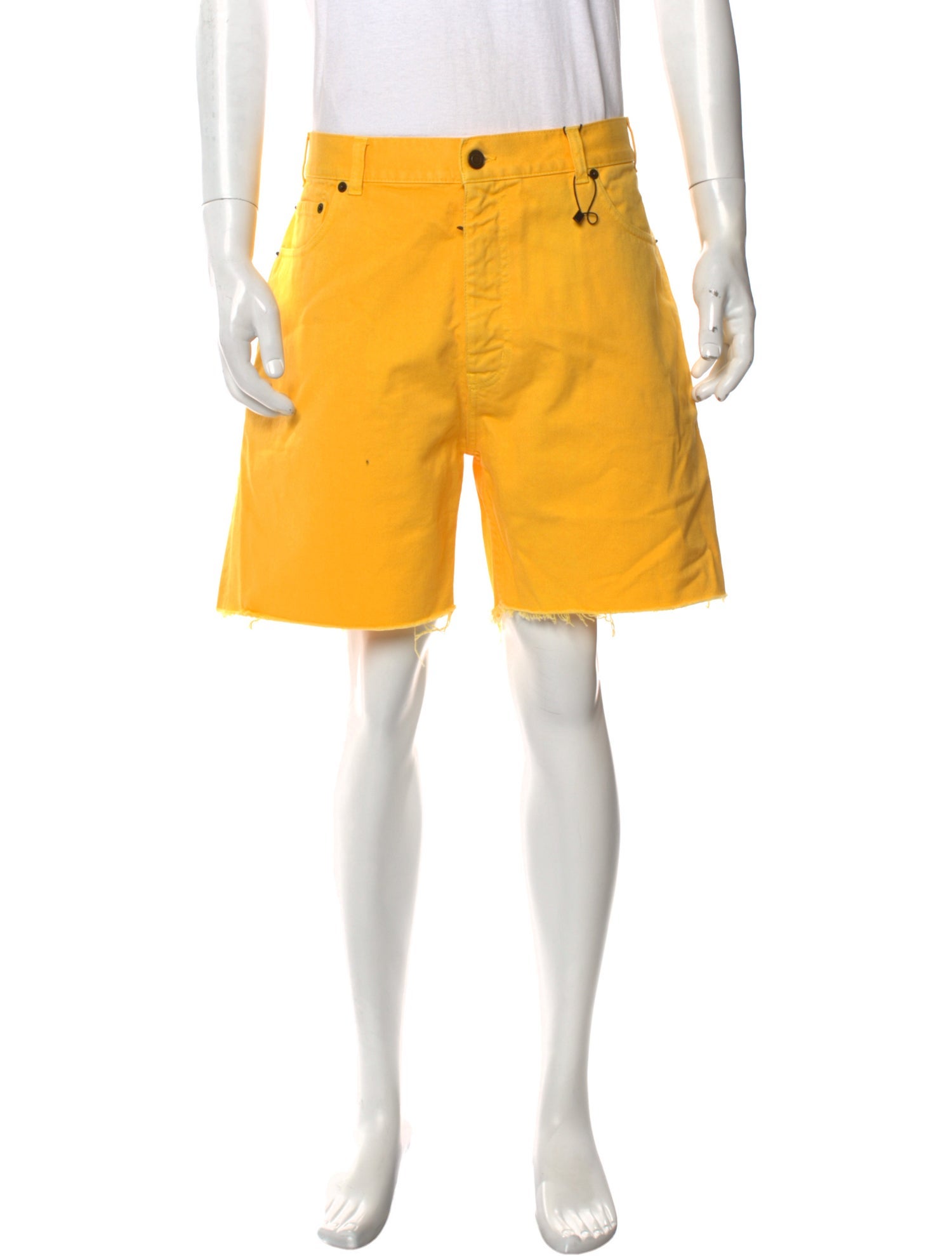 Saint Laurent 2021 Flat Front Shorts w/ Tags