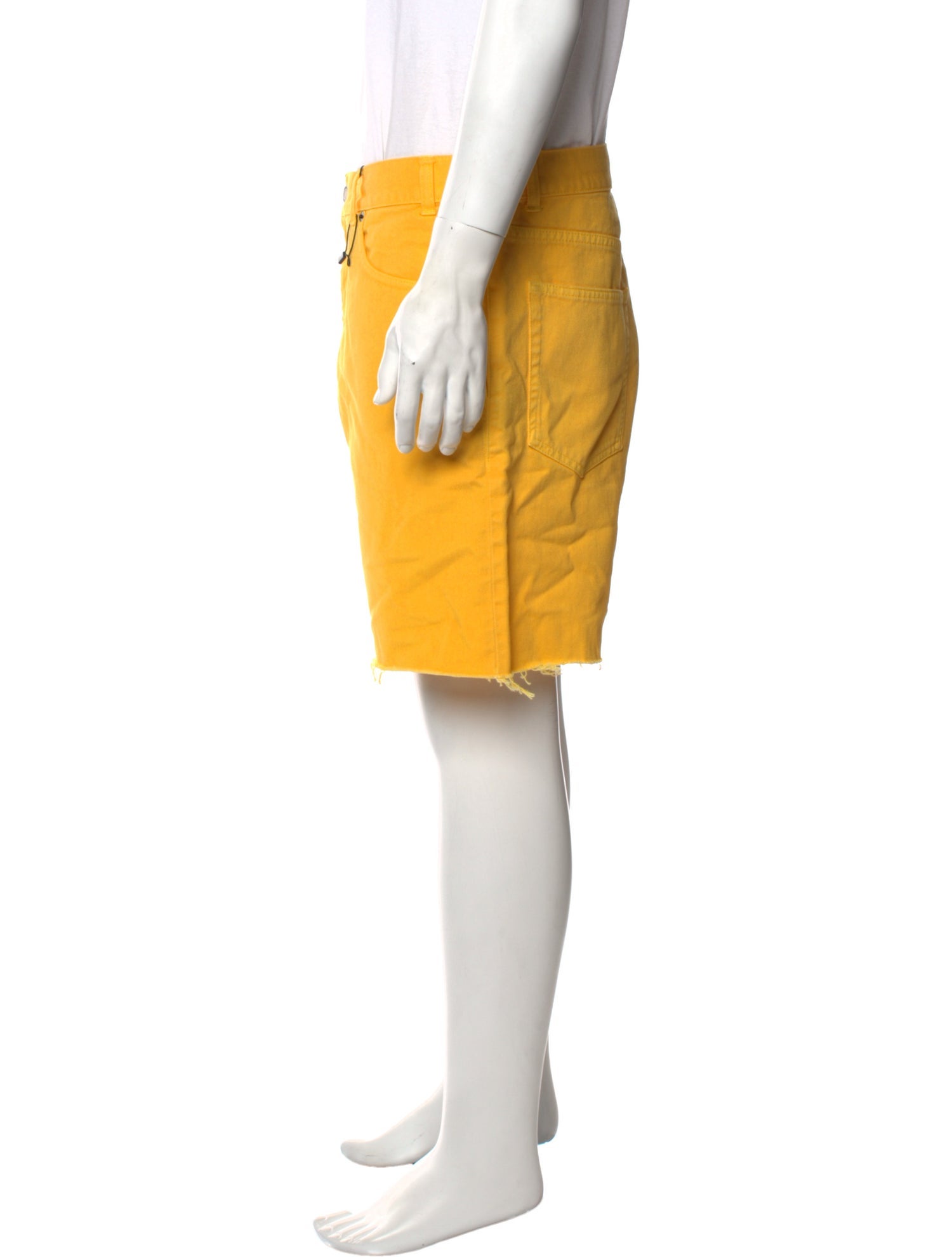 Saint Laurent 2021 Flat Front Shorts w/ Tags