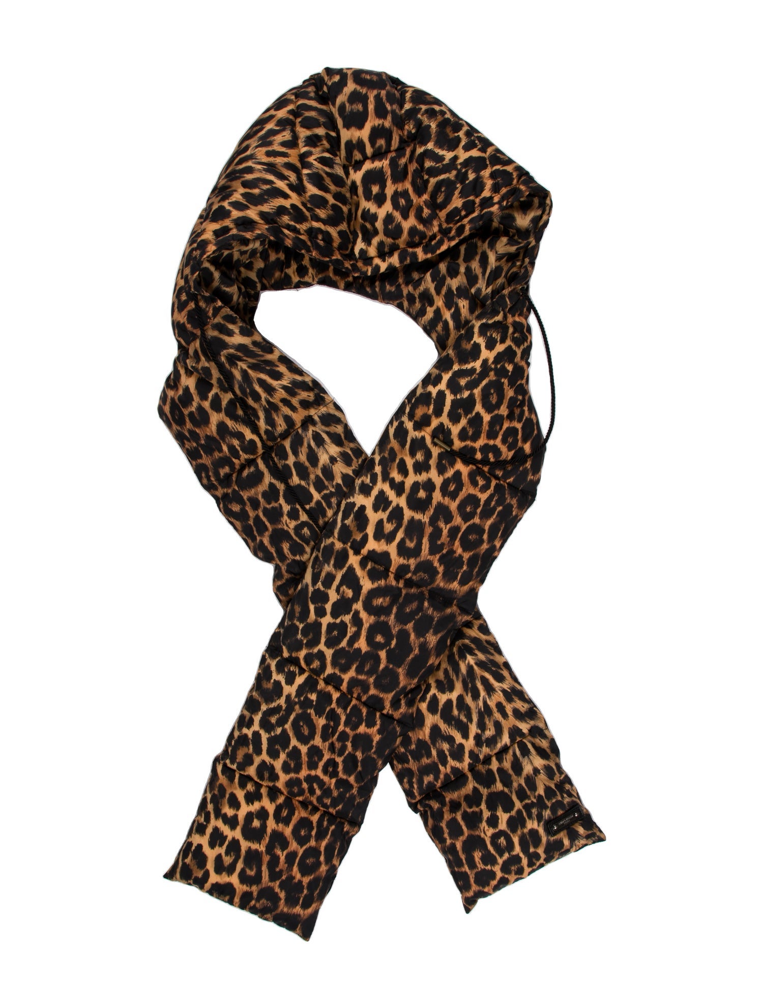 Saint Laurent Animal Print Scarf
