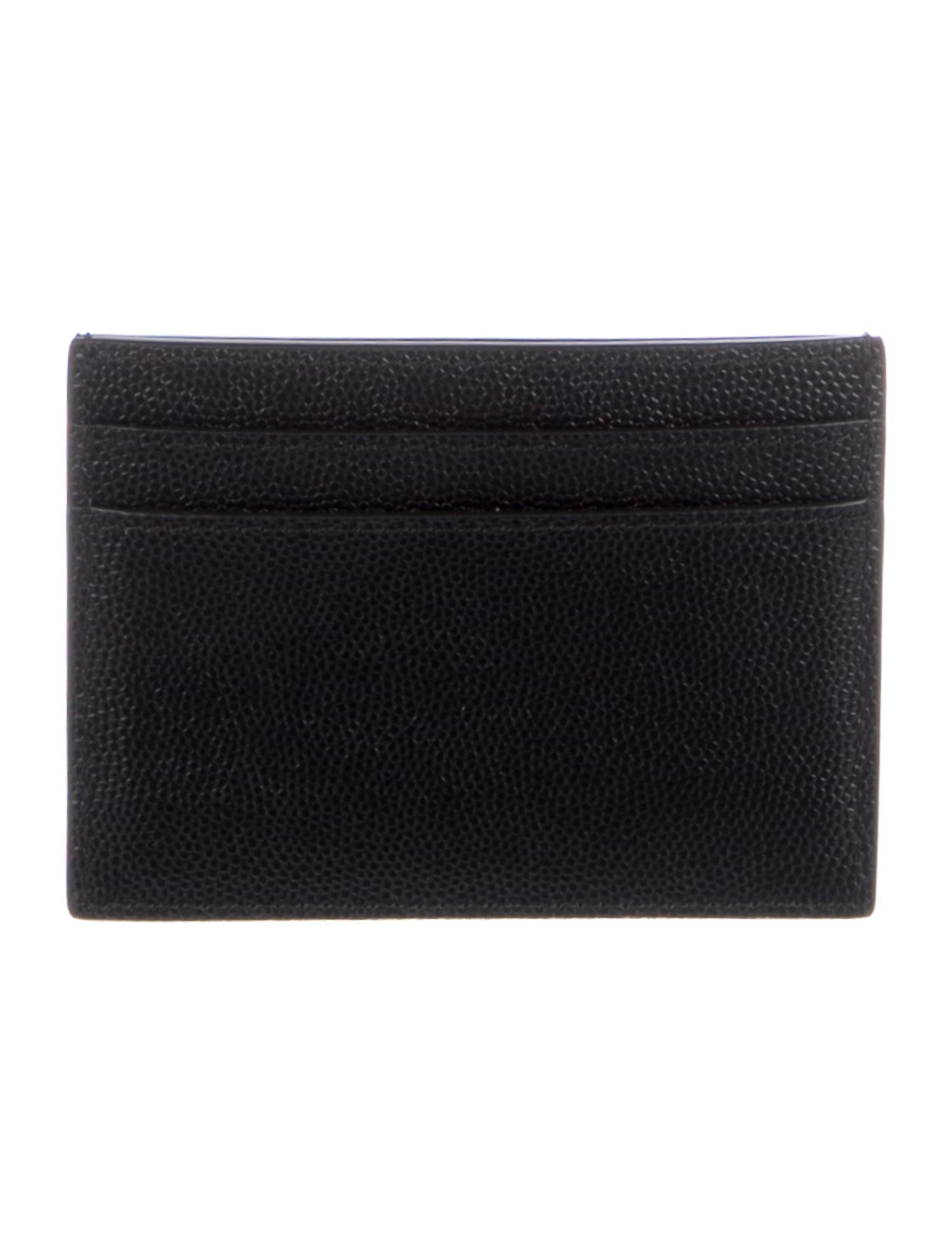 Saint Laurent 2023 Leather Card Holder