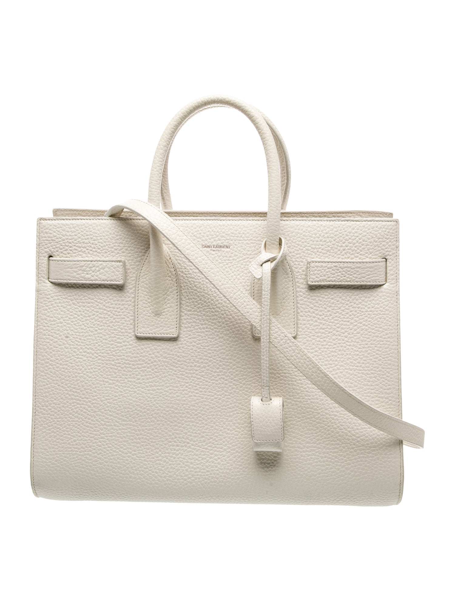 Saint Laurent Leather Sac De Jour Small