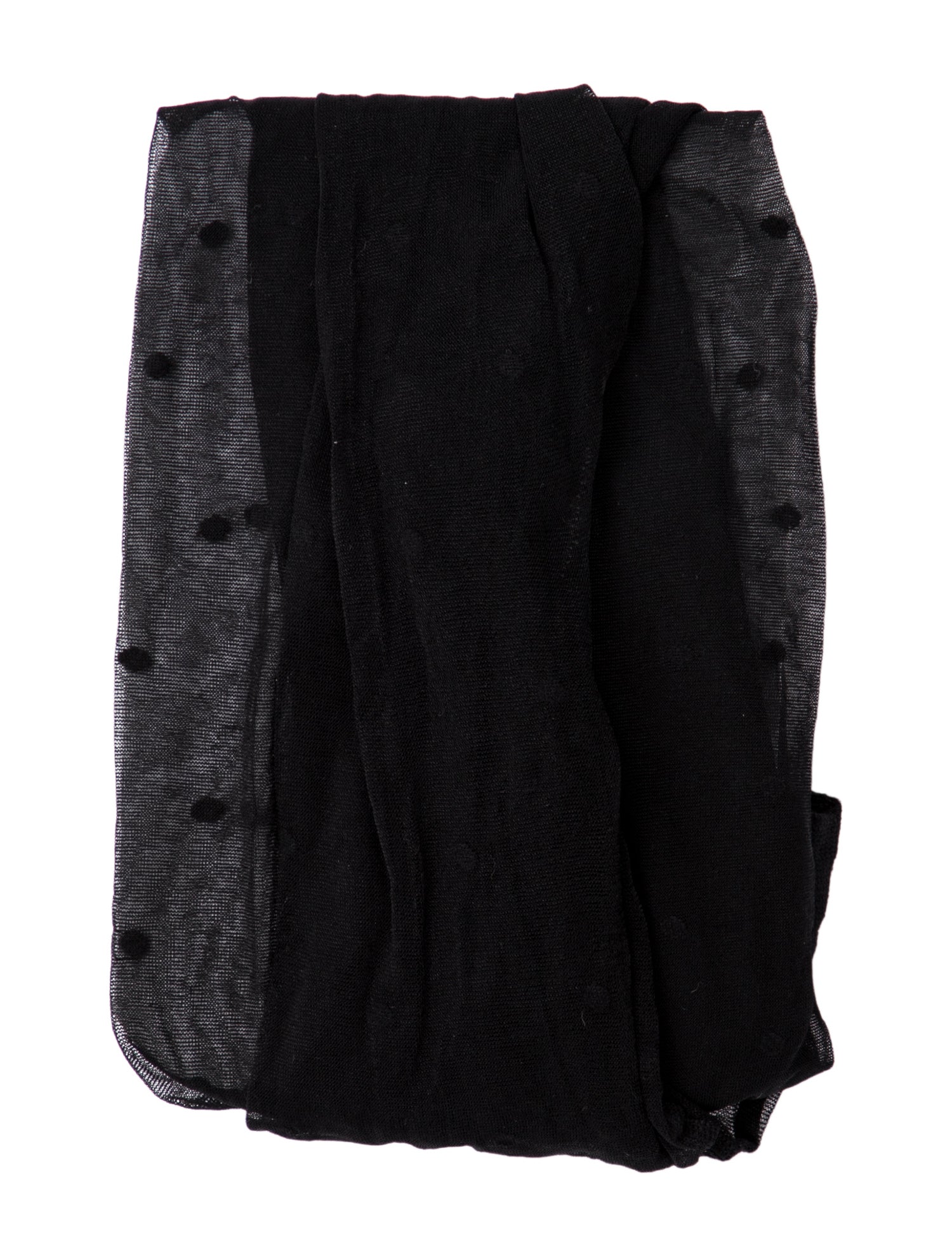 Saint Laurent pattern print stockings