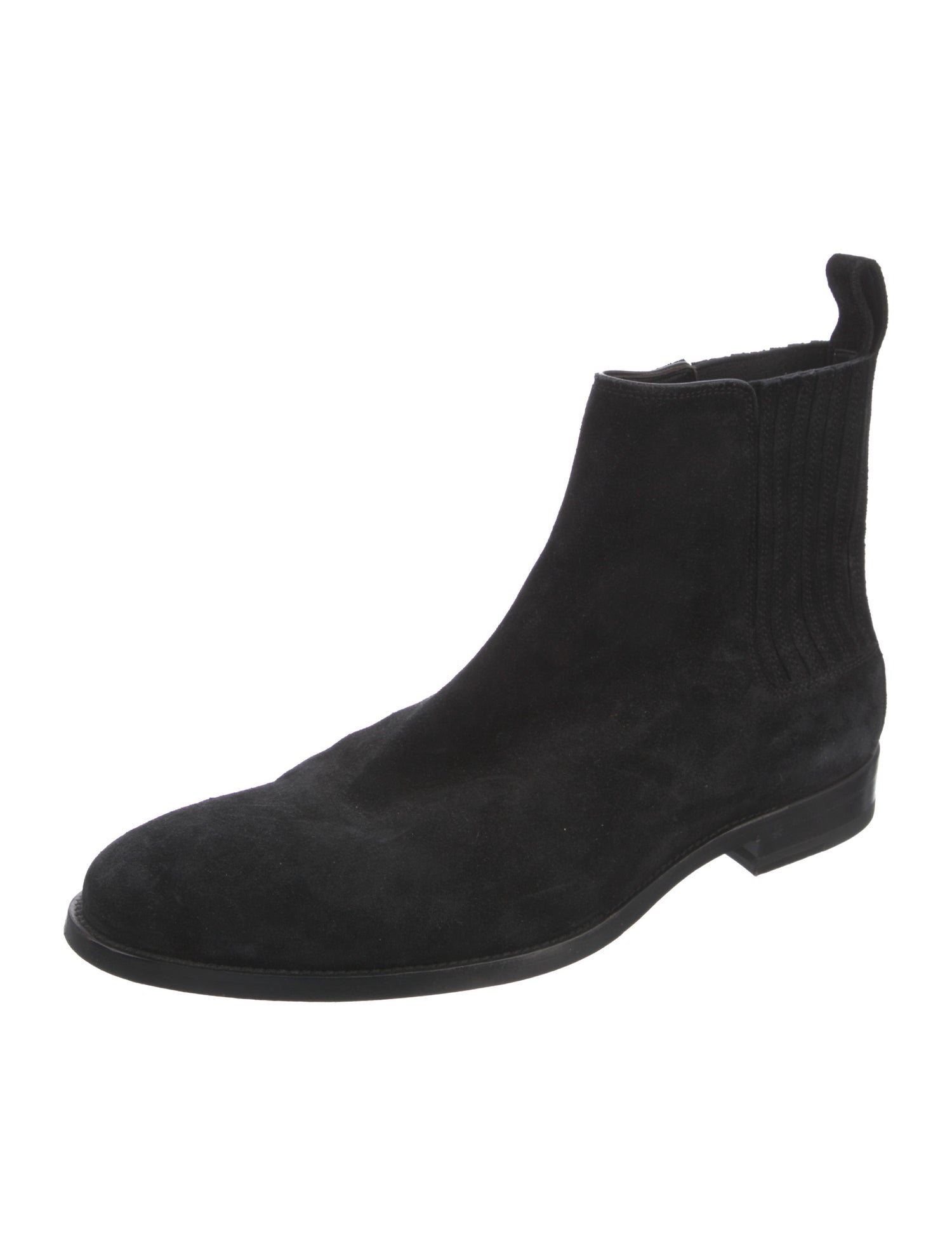 Saint Laurent Suede Sock Boots