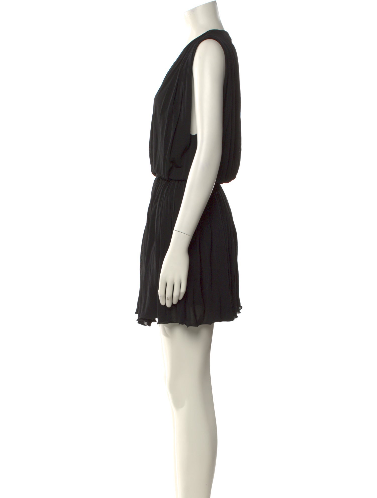 Saint Laurent Silk Mini Dress