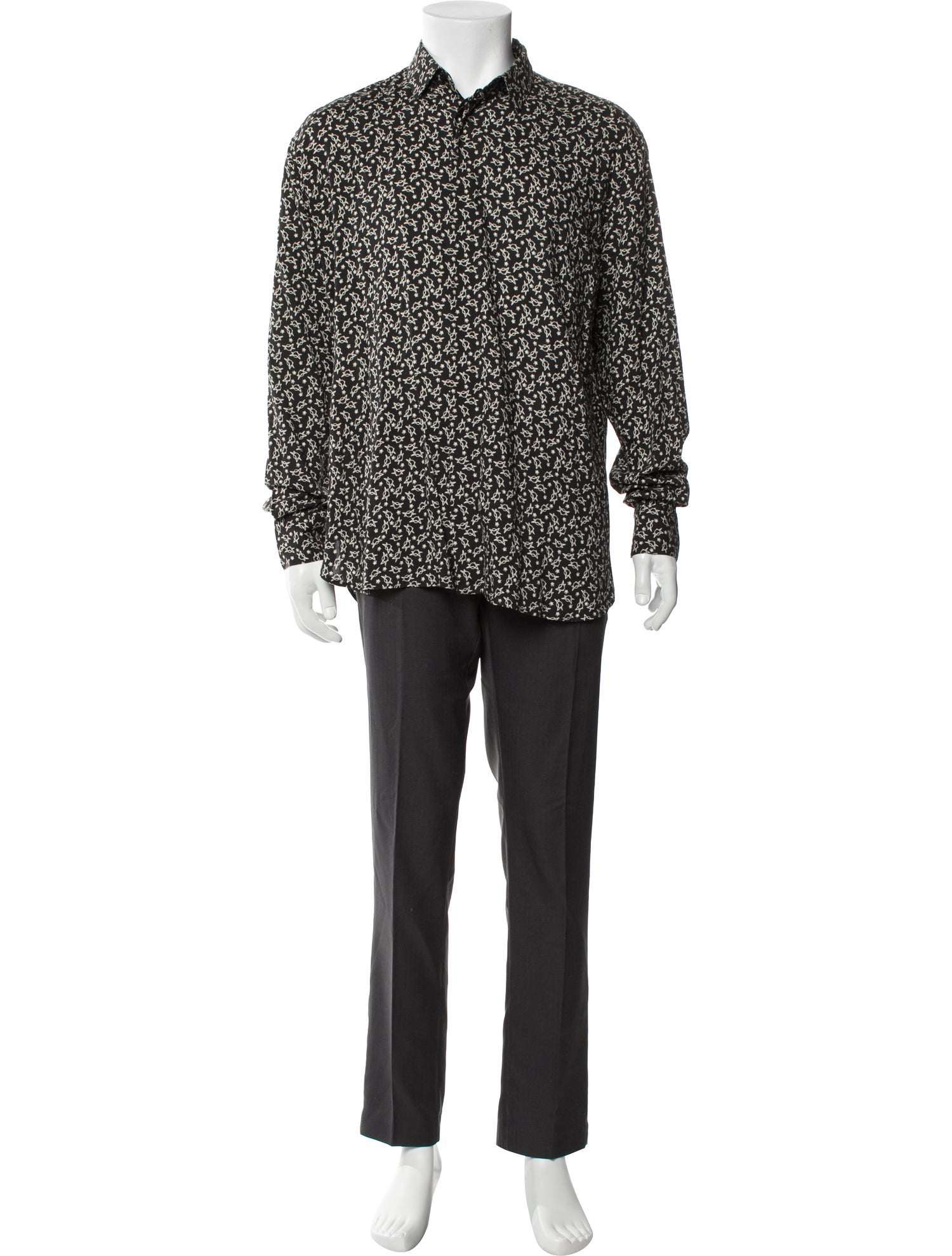 Saint Laurent 2018 Printed Shirt