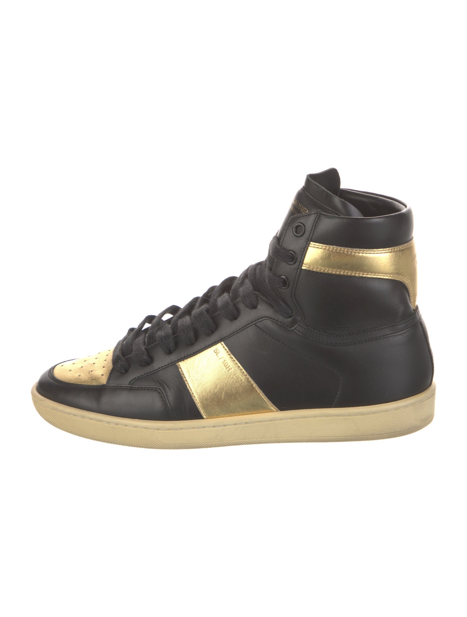 Saint Laurent Leather Sneakers