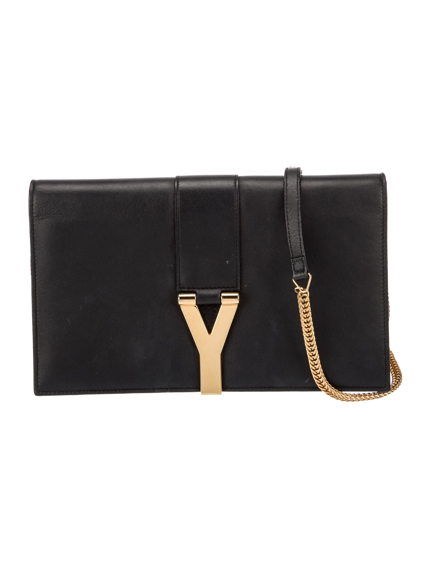 Saint Laurent Leather Clutch